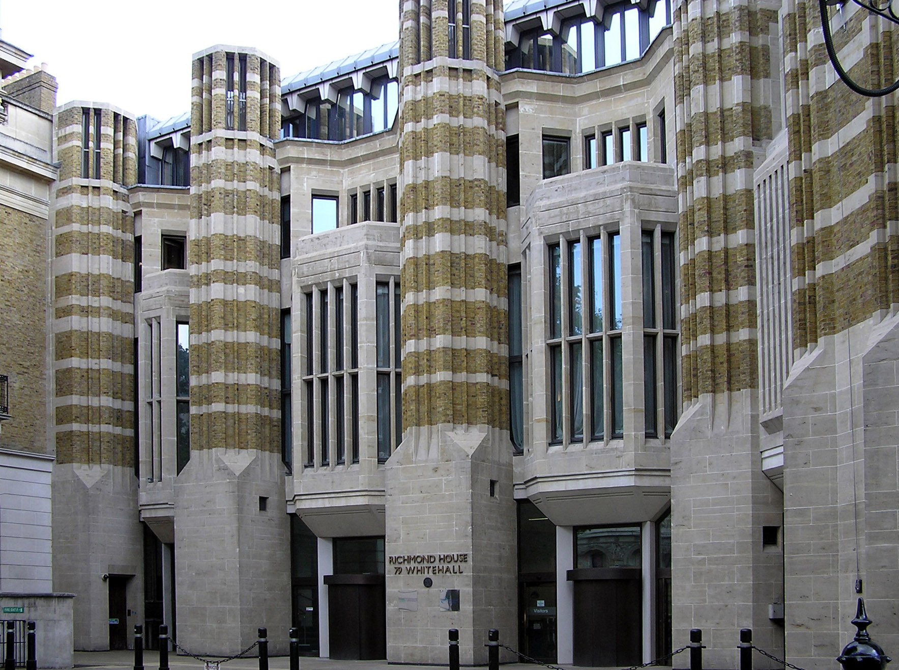 The Department of Health building on Whitehall, London