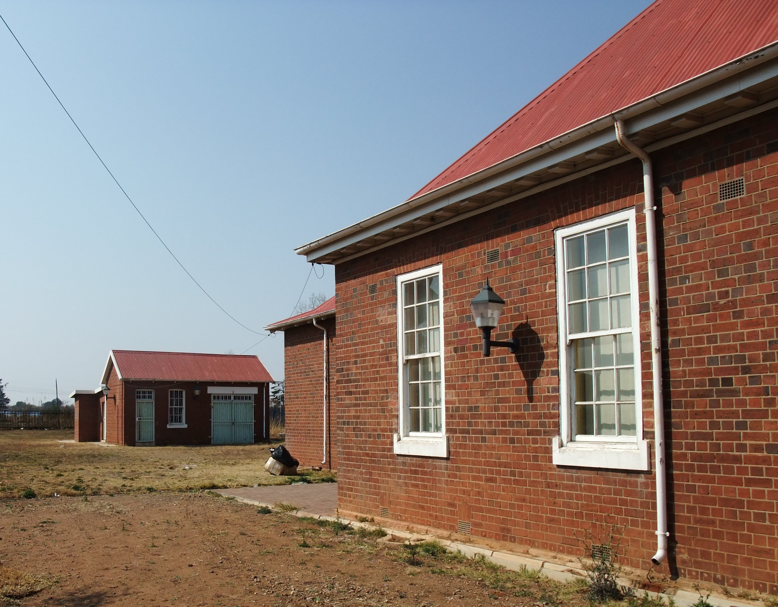 A South African police station, where a case docket is opened and statements are taken