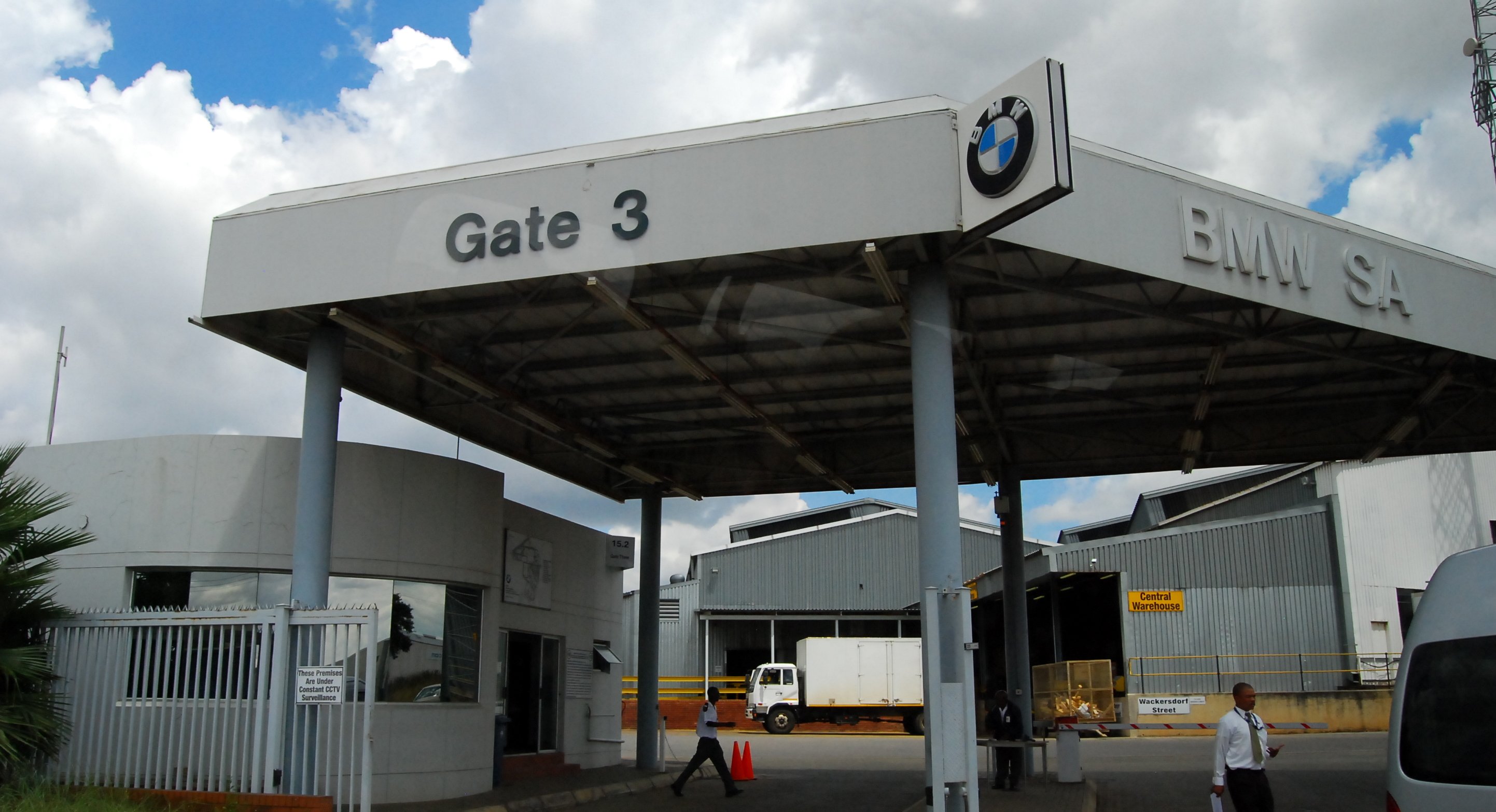 The BMW plant at Rosslyn near Pretoria, one of the car factories that exports to the United States