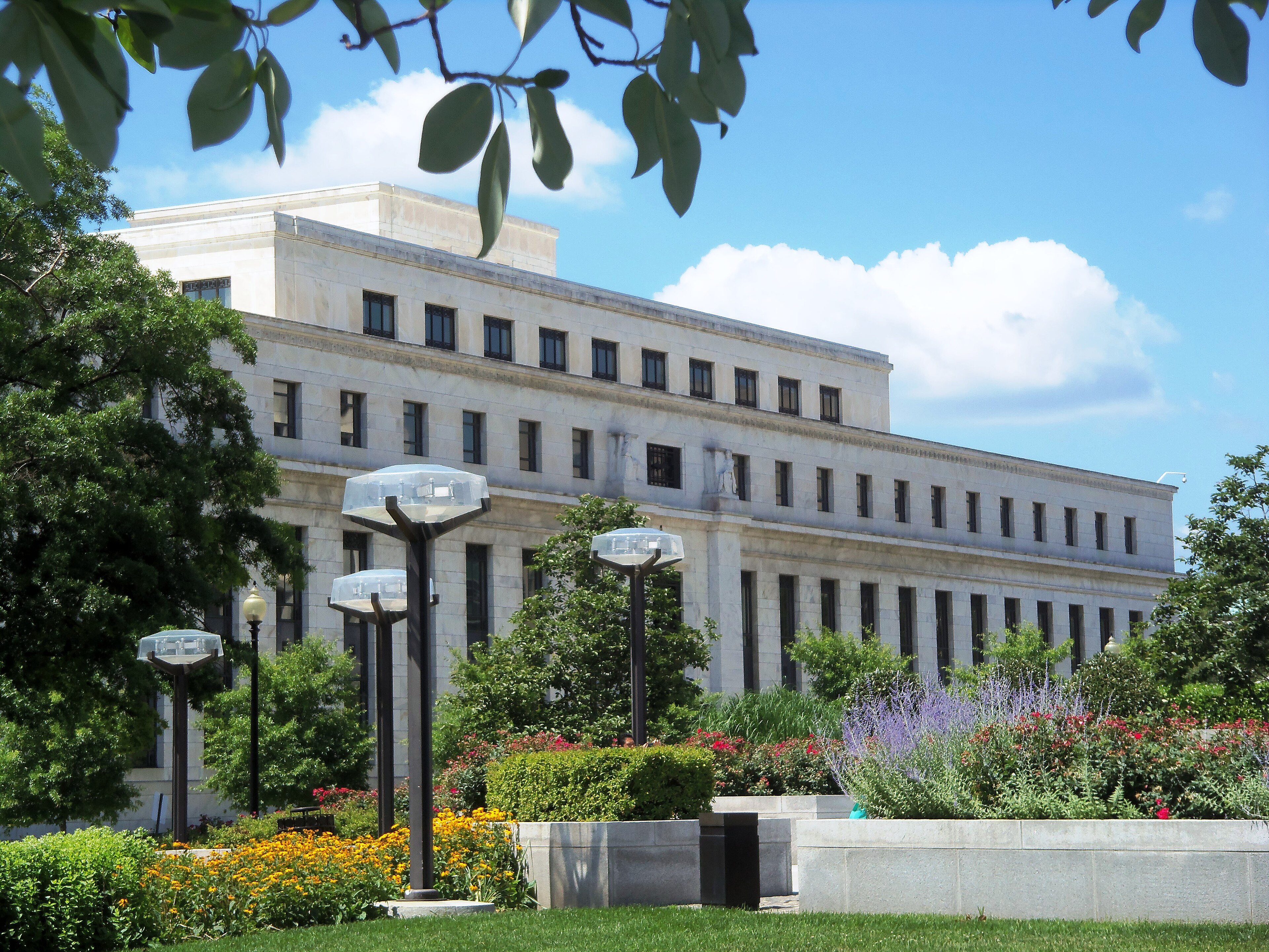 The Federal Reserve's Eccles Building in Washington DC