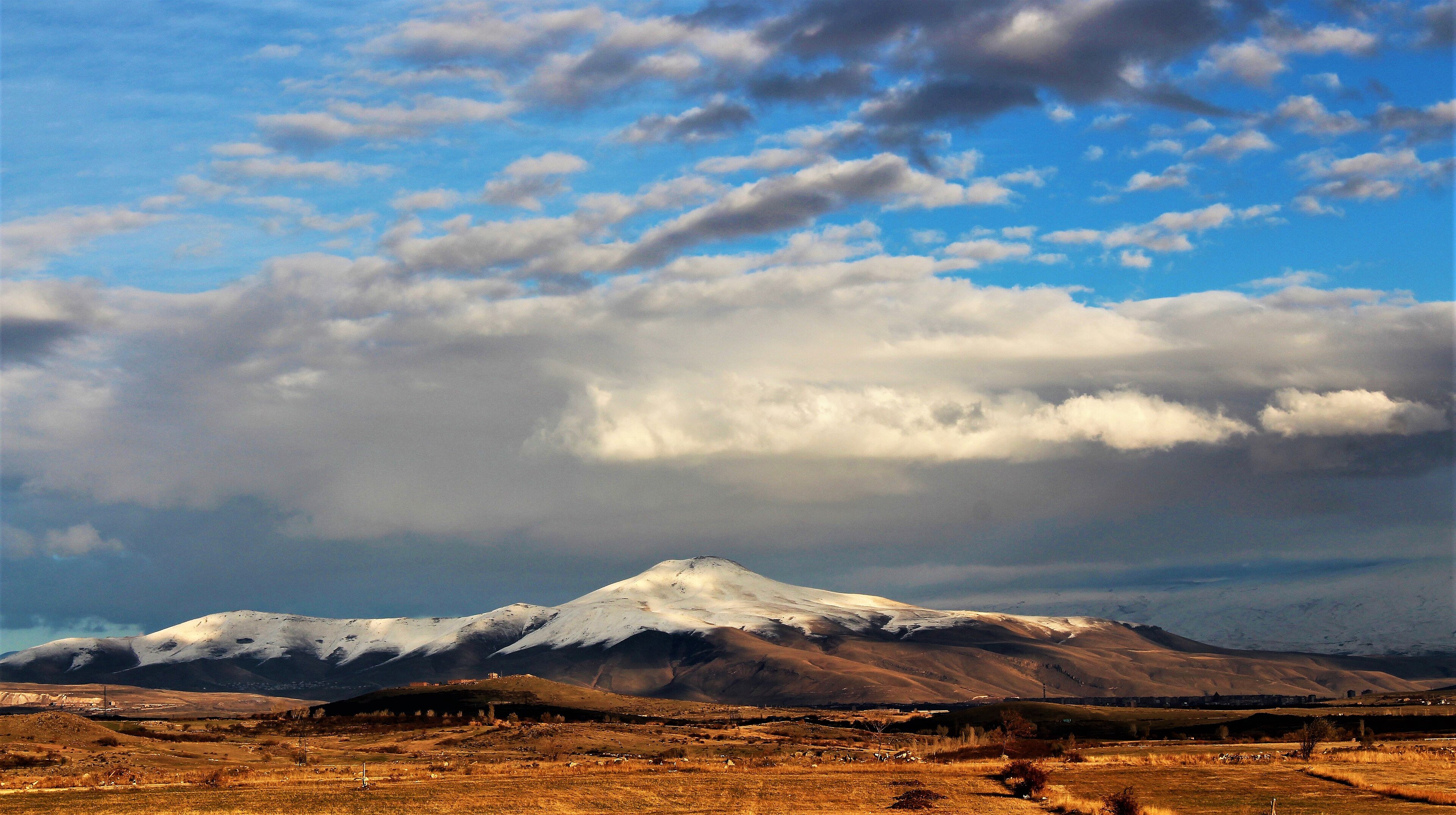 Mount Hatis in Armenia's Kotayk Province, the peak chosen for the giant Jesus statue