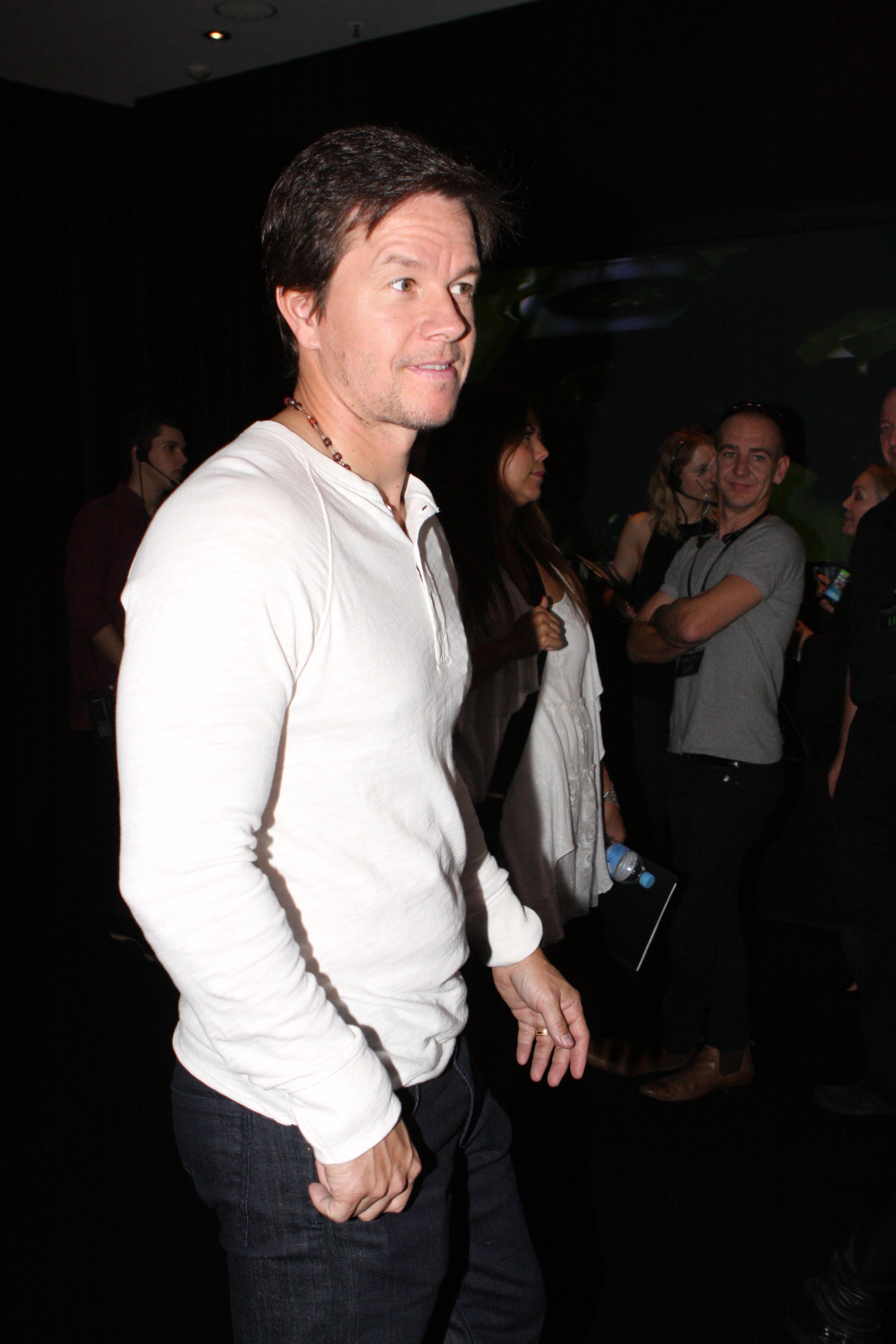 Mark Wahlberg at the Sydney premiere of Transformers: Age of Extinction
