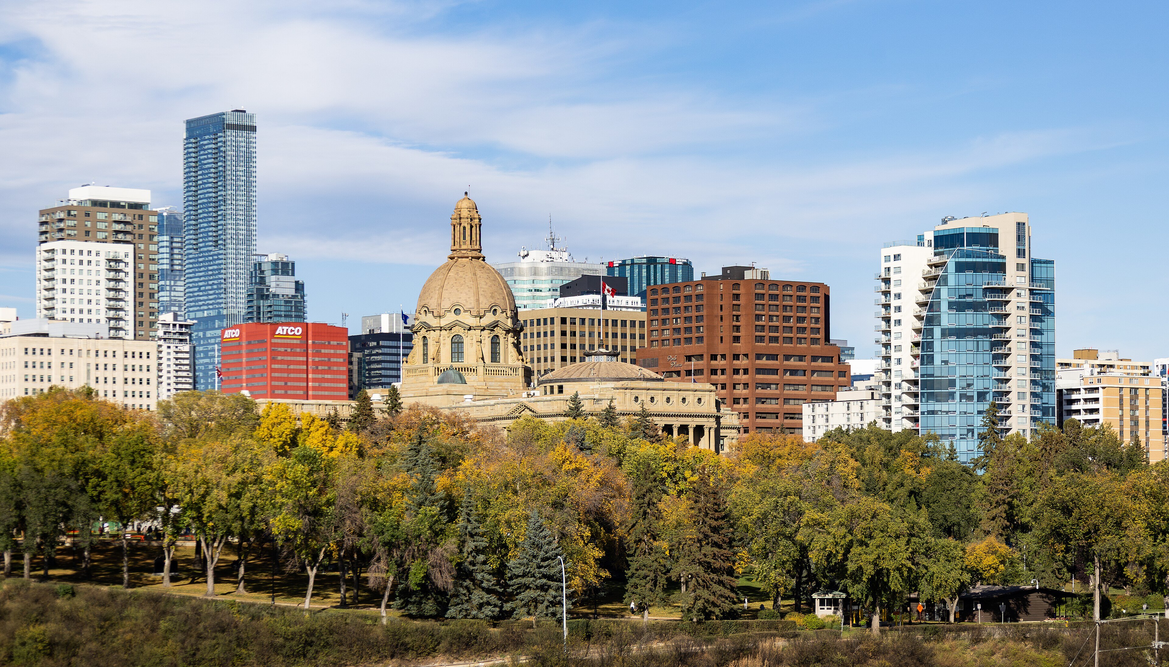 The Alberta Legislature Building in Edmonton, where the province's October 2026 independence referendum result will be confirmed