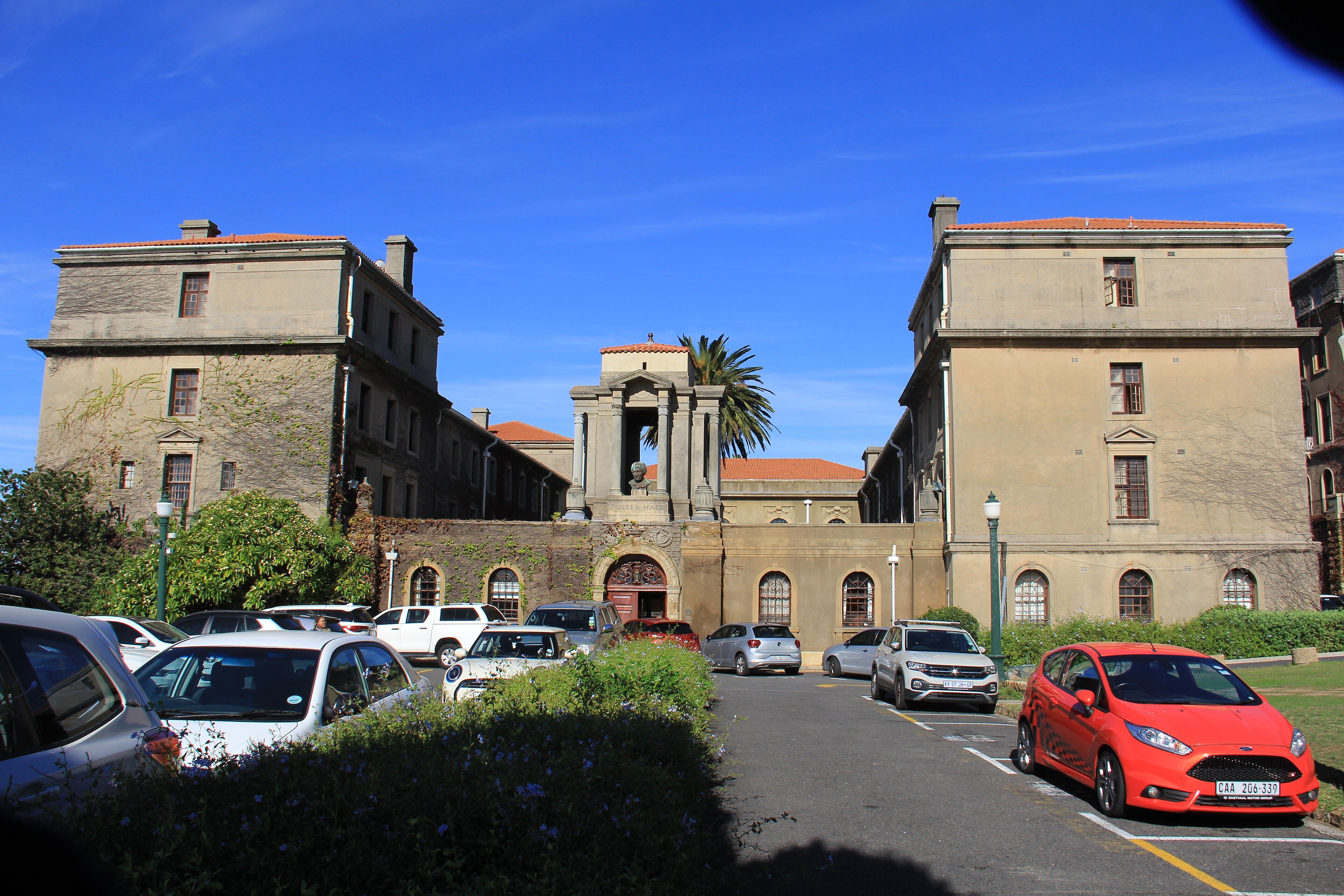 Fuller Hall, a residence at the University of Cape Town, where bachelor's pass learners from Western Cape schools can go on to study