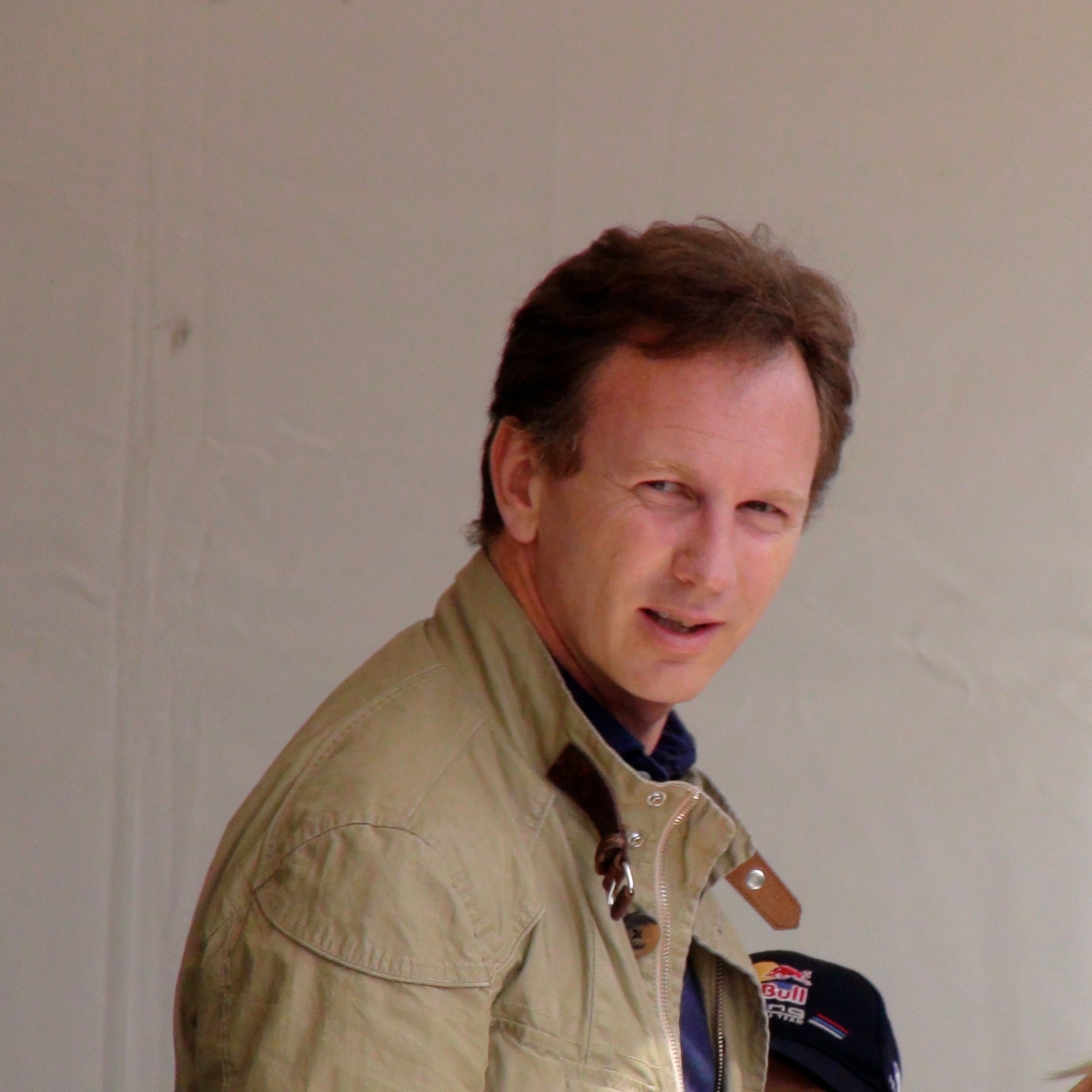 Christian Horner at the 2014 Goodwood Festival of Speed
