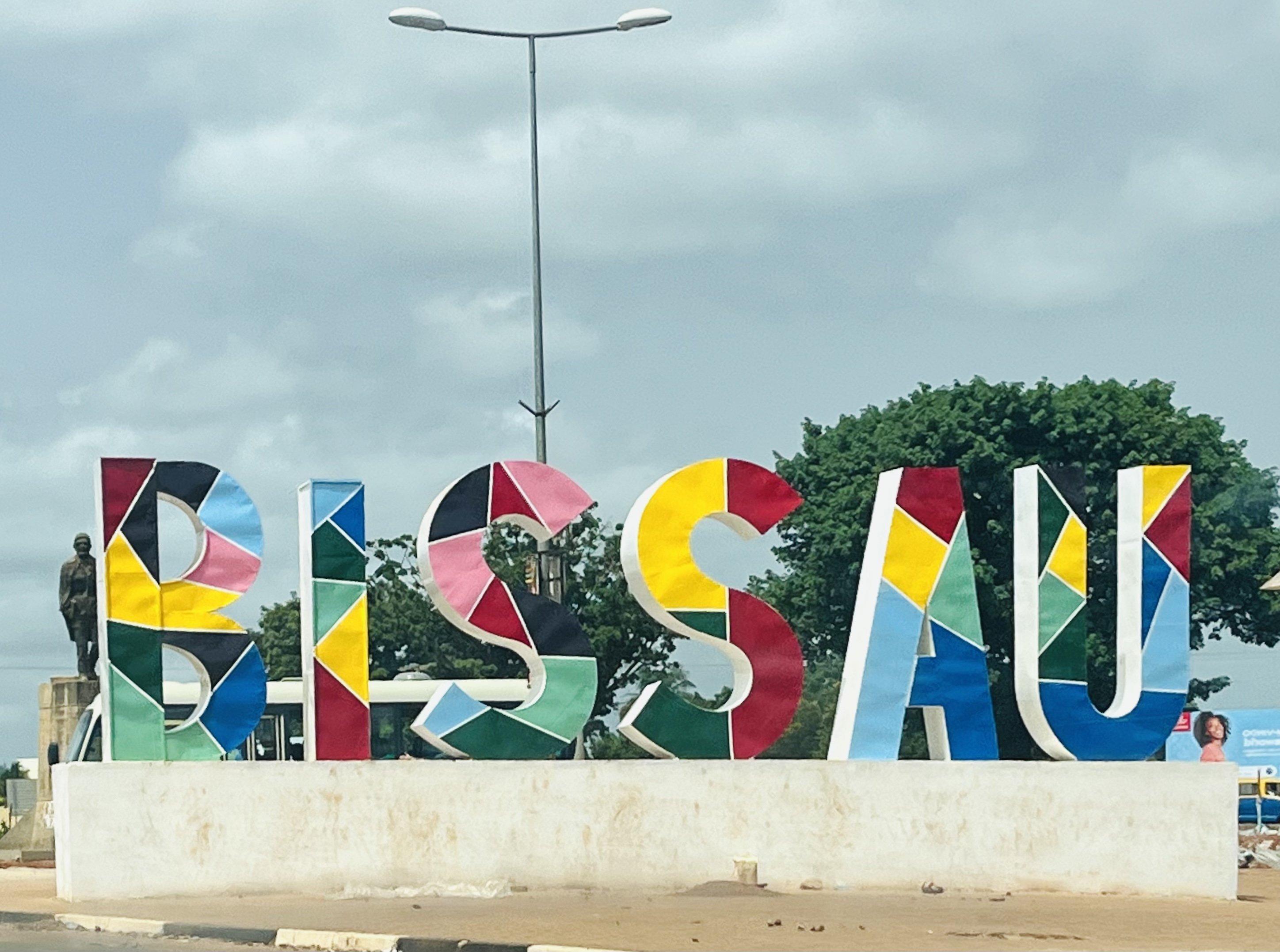 A street scene in Bissau