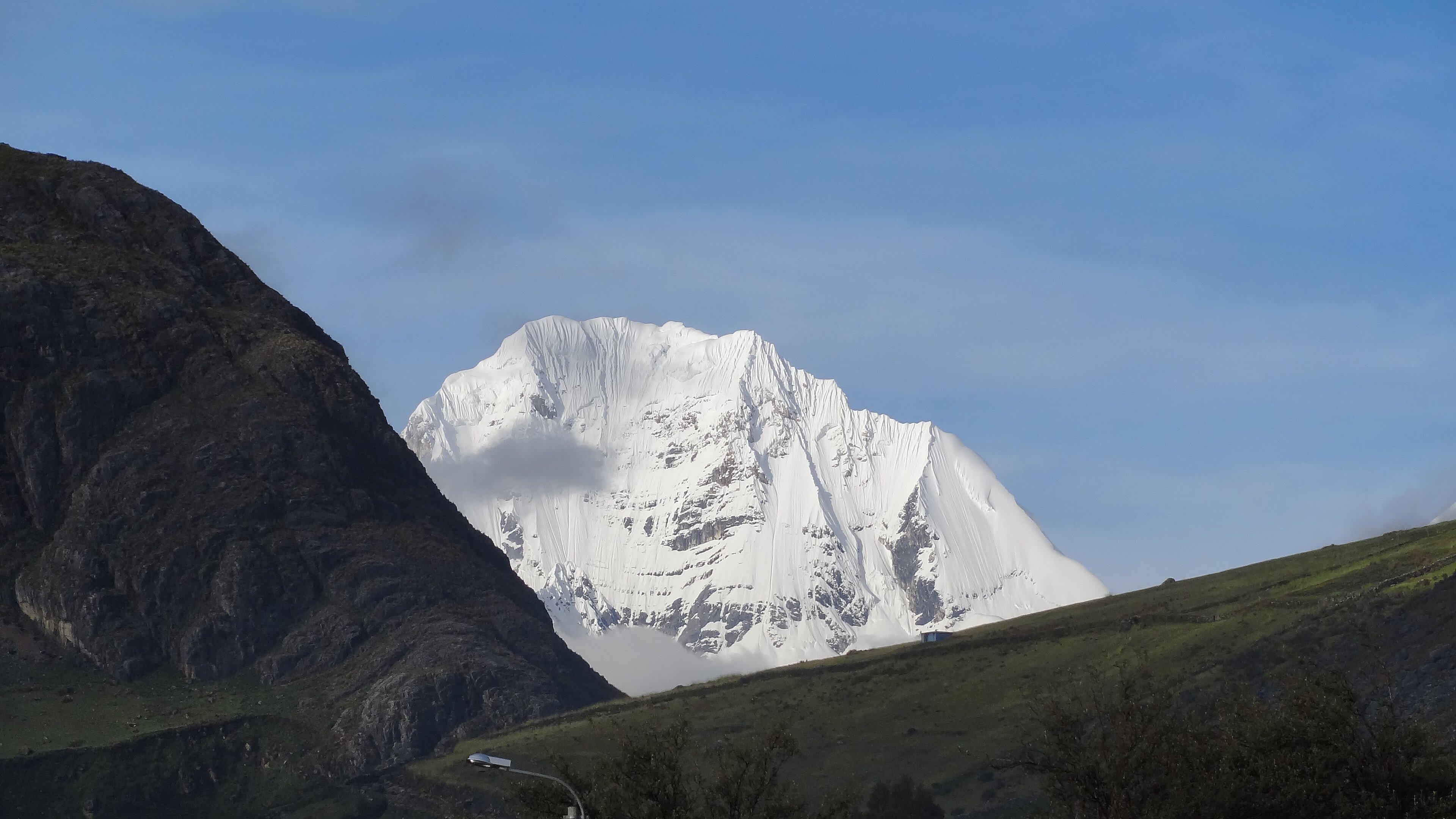 Siula Grande above Queropalca