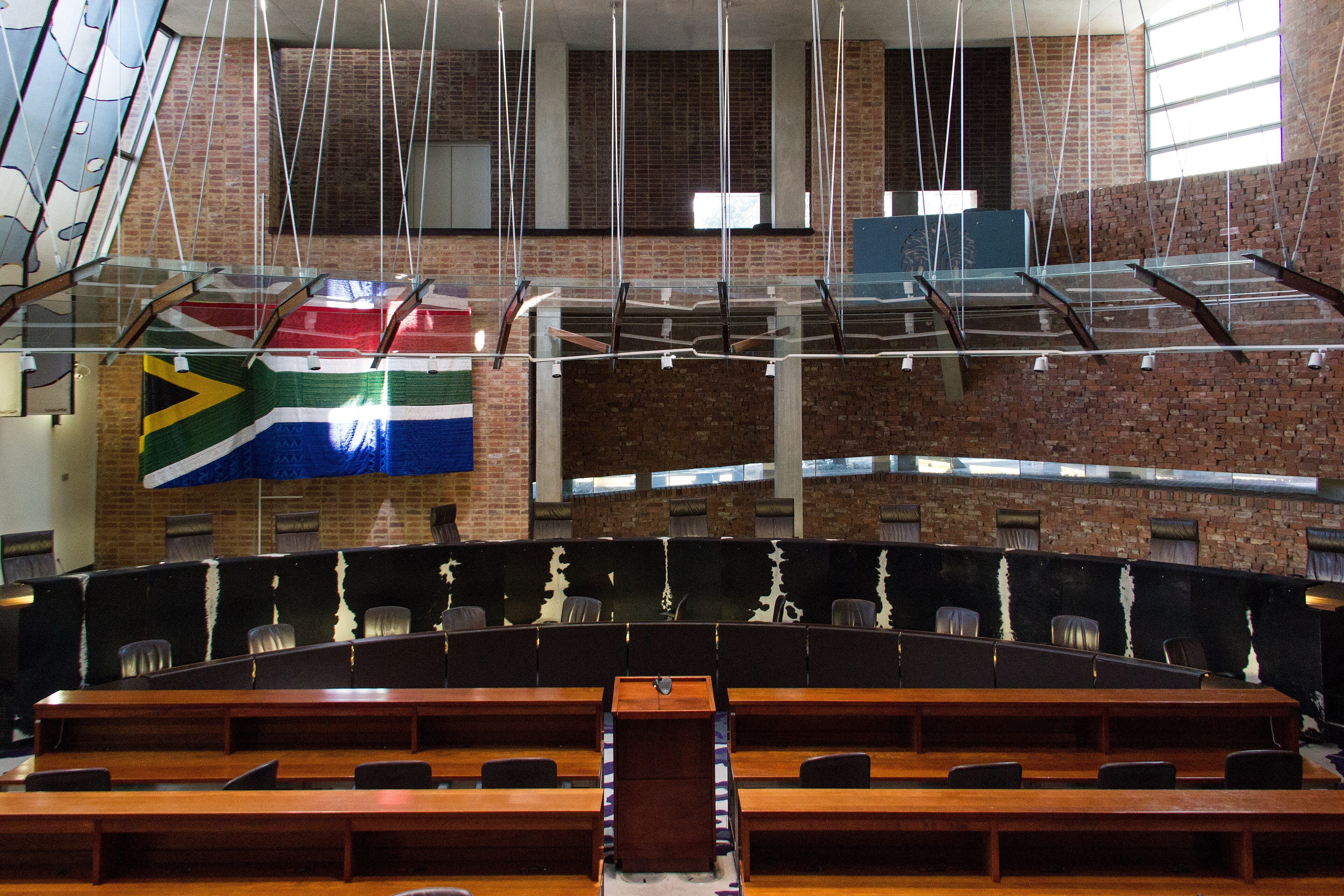 The Constitutional Court of South Africa on Constitution Hill in Johannesburg
