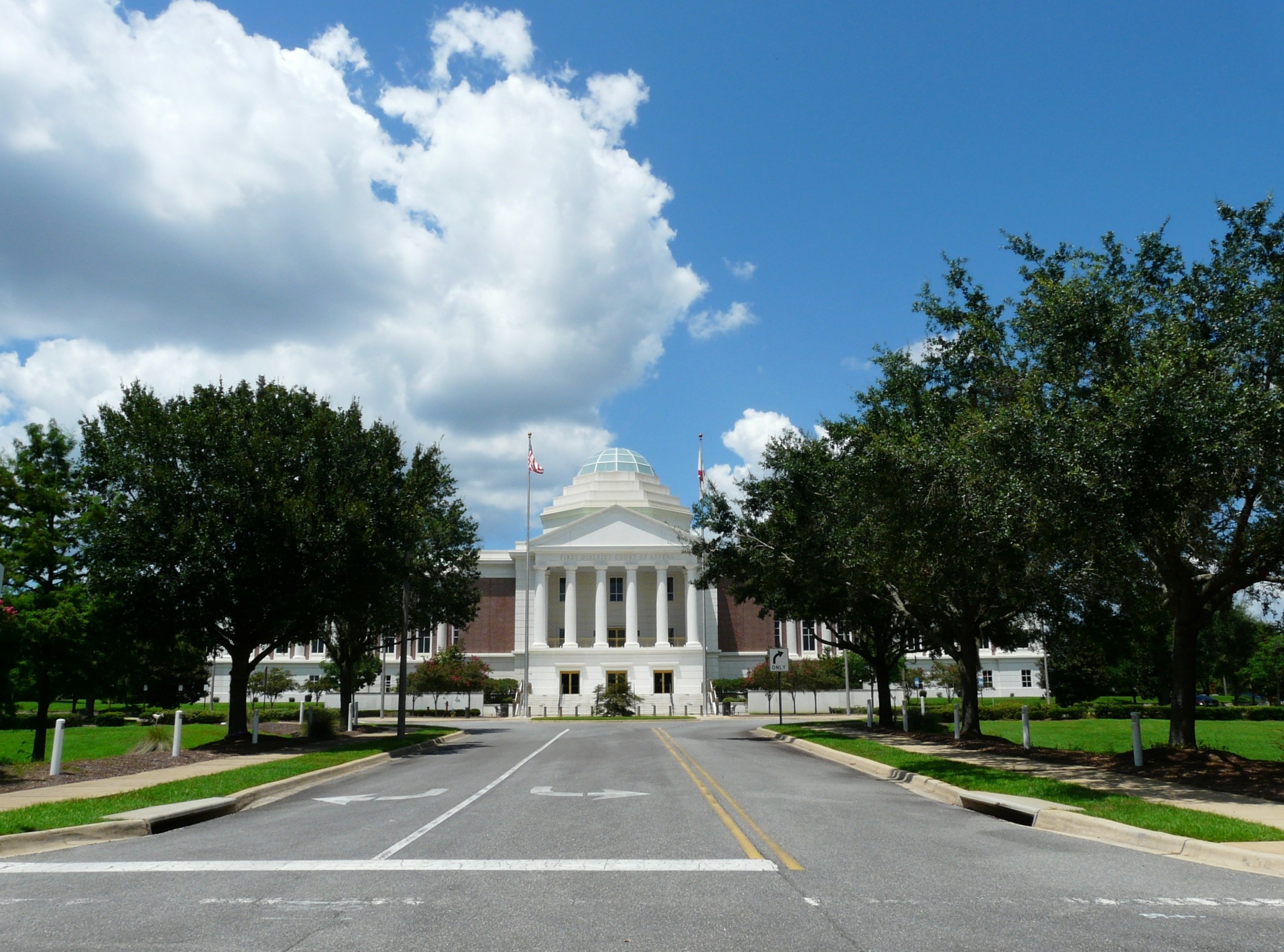 The Florida First District Court of Appeal building in Tallahassee