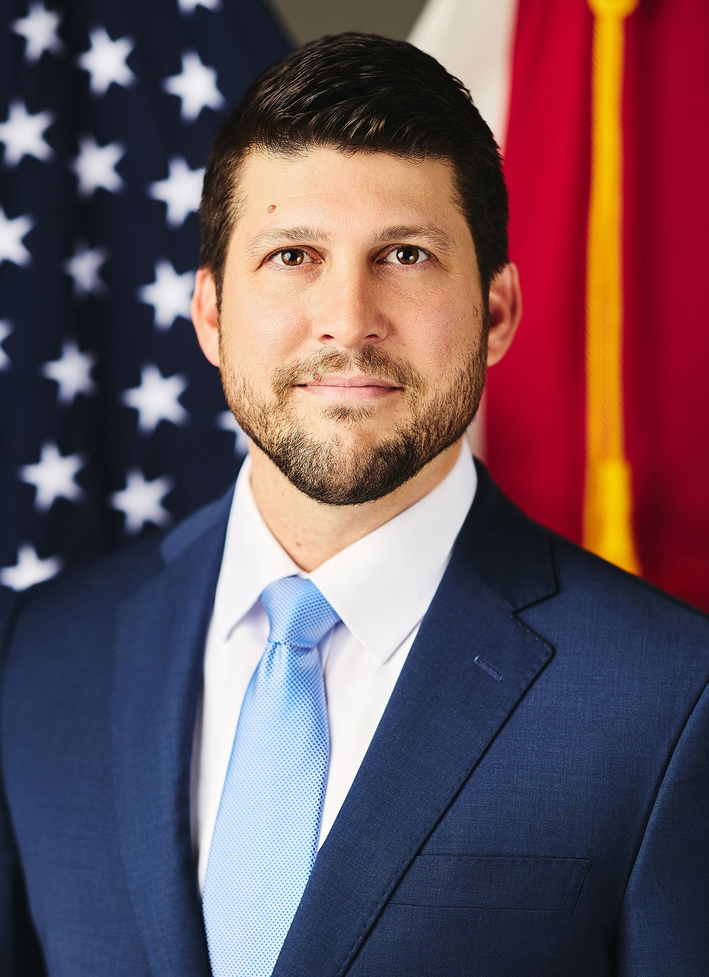 Florida Attorney General James Uthmeier in his official 2025 portrait