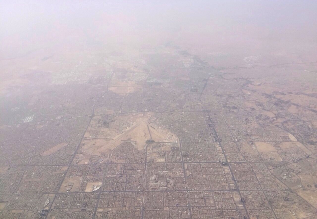 King Khalid International Airport seen from the air