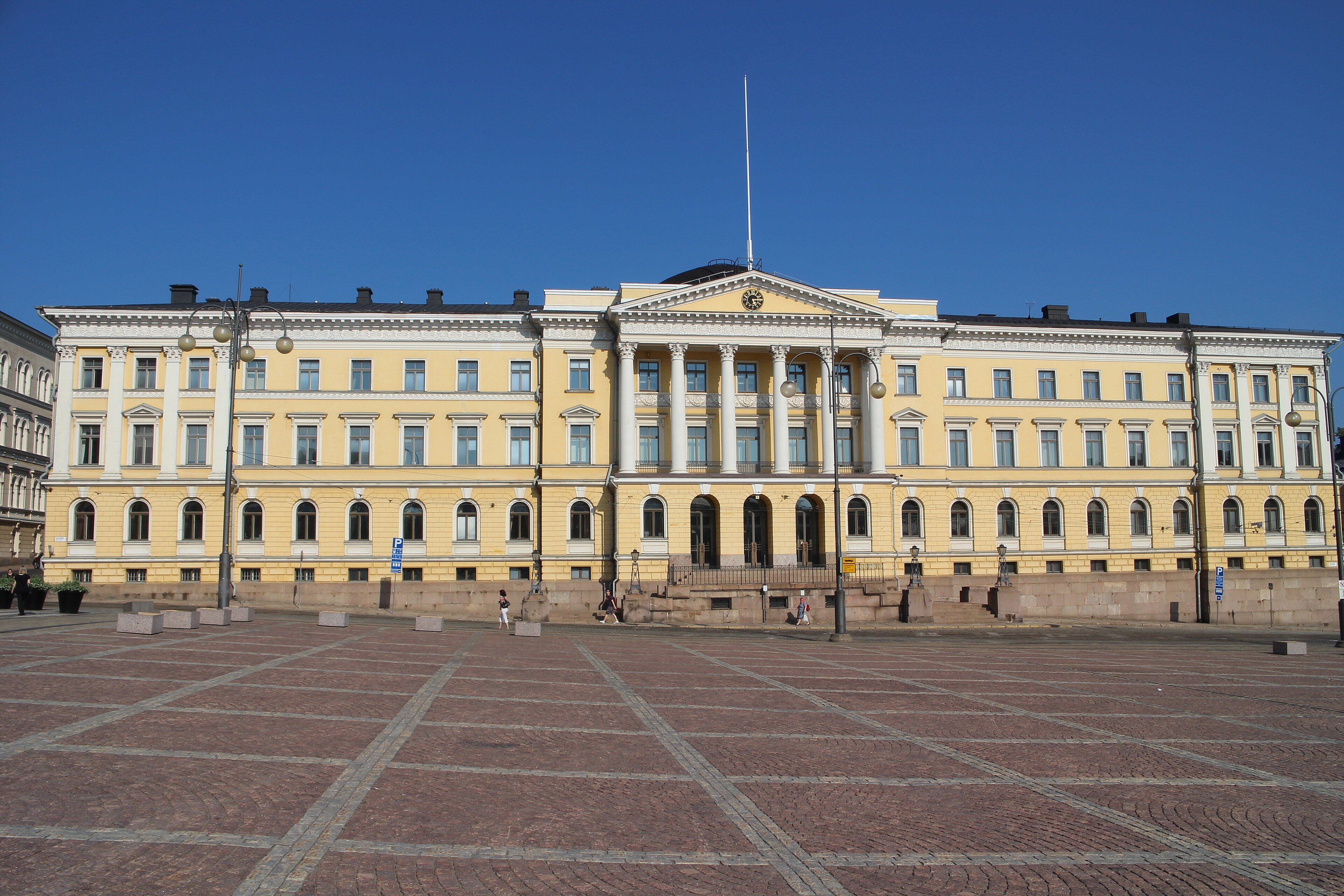 The Government Palace in Helsinki, Finland