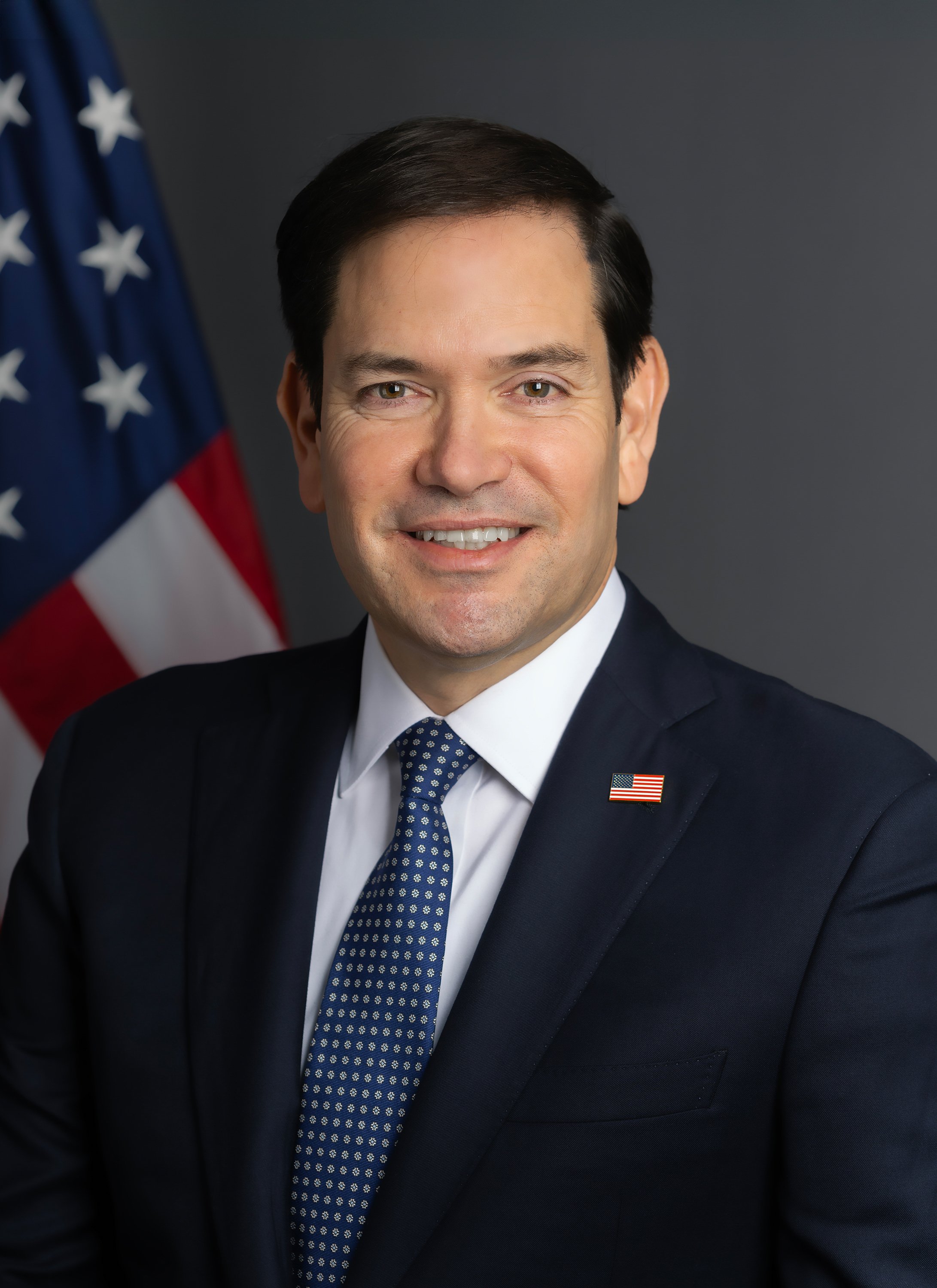 Secretary of State Marco Rubio in his official portrait