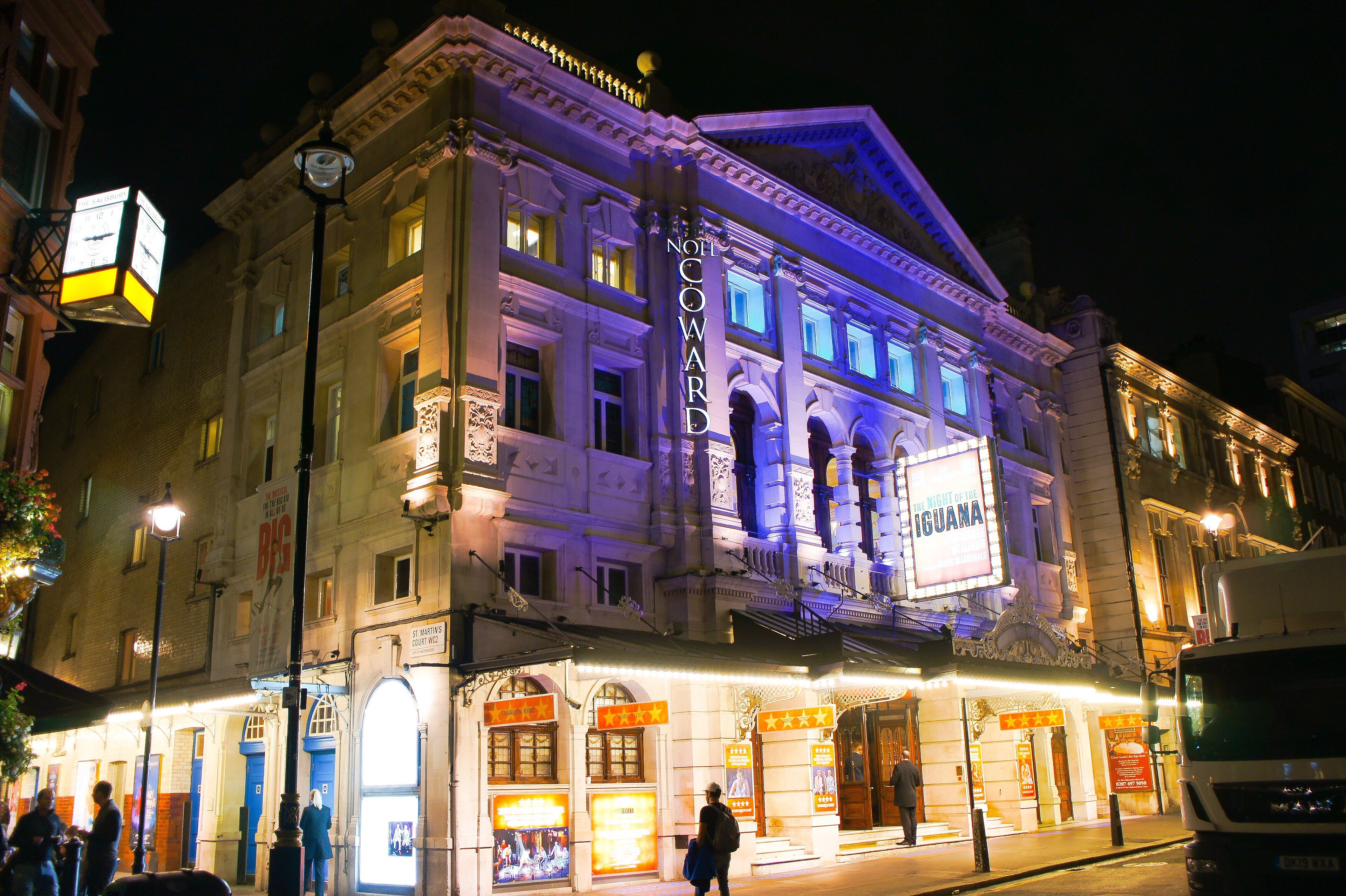 The Noel Coward Theatre on St Martin's Lane in London's West End
