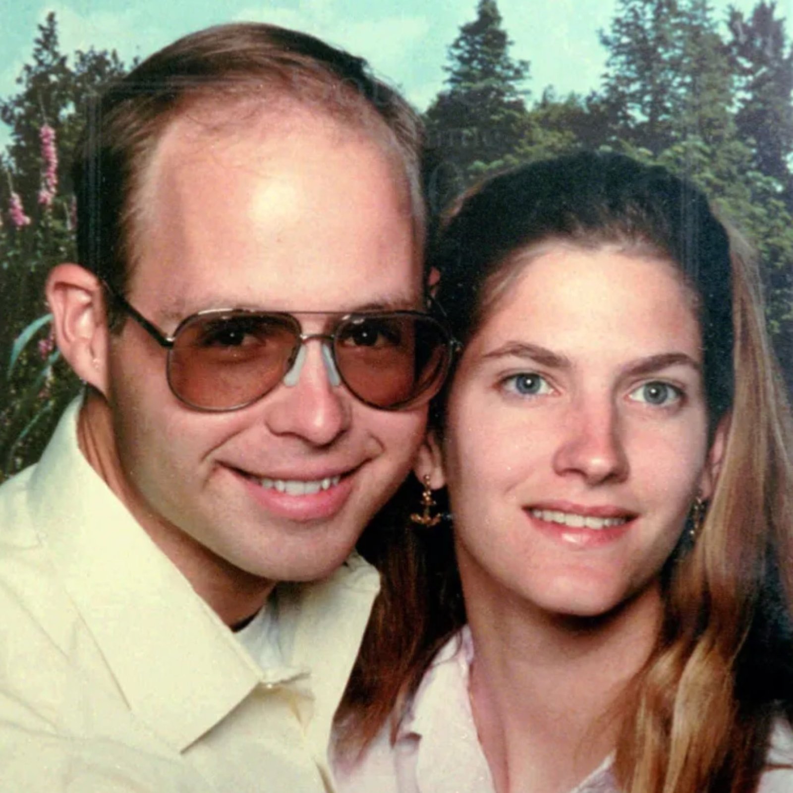 Tom and Eileen Lonergan smiling in a family photo