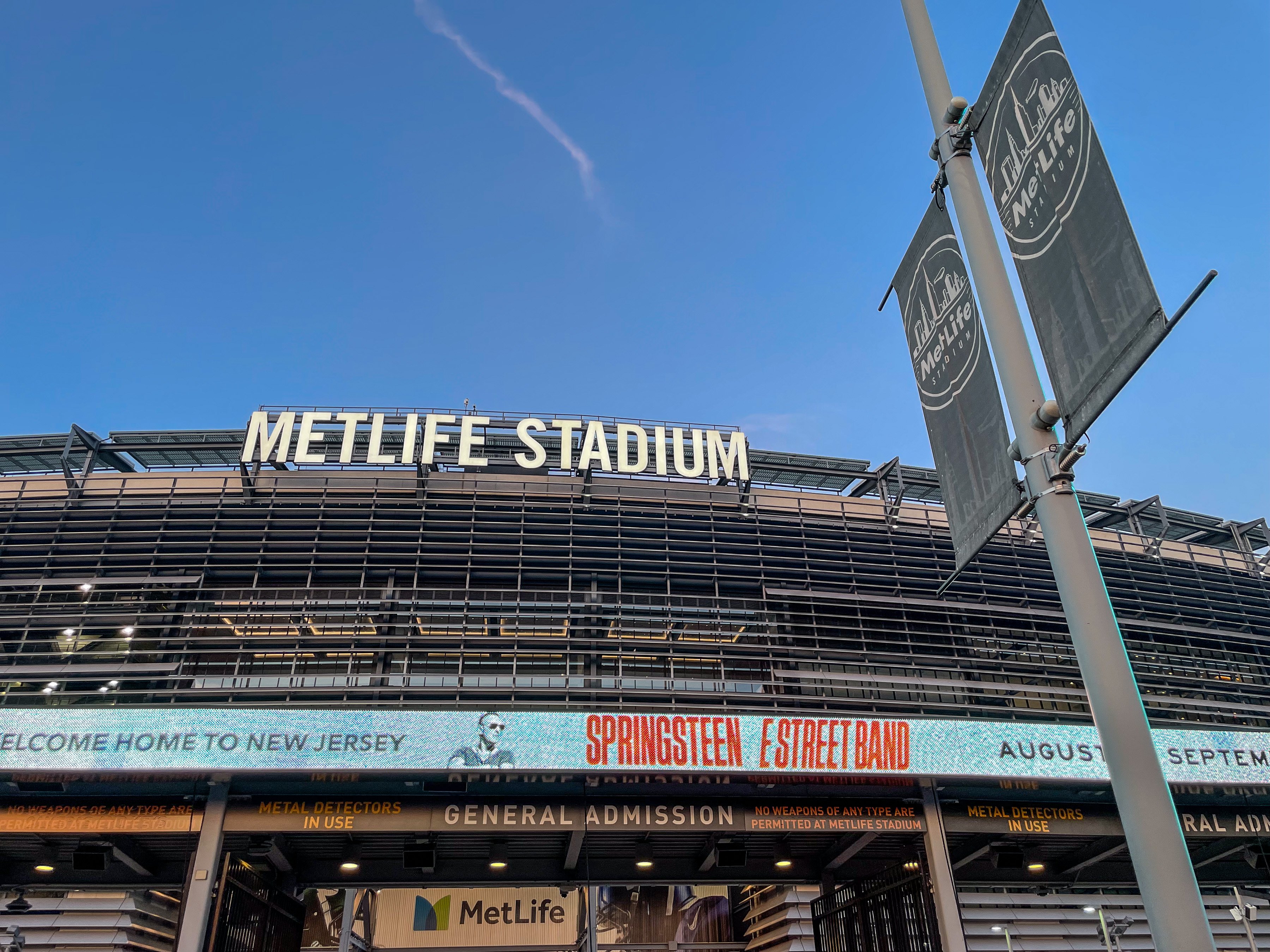 MetLife Stadium in East Rutherford, New Jersey