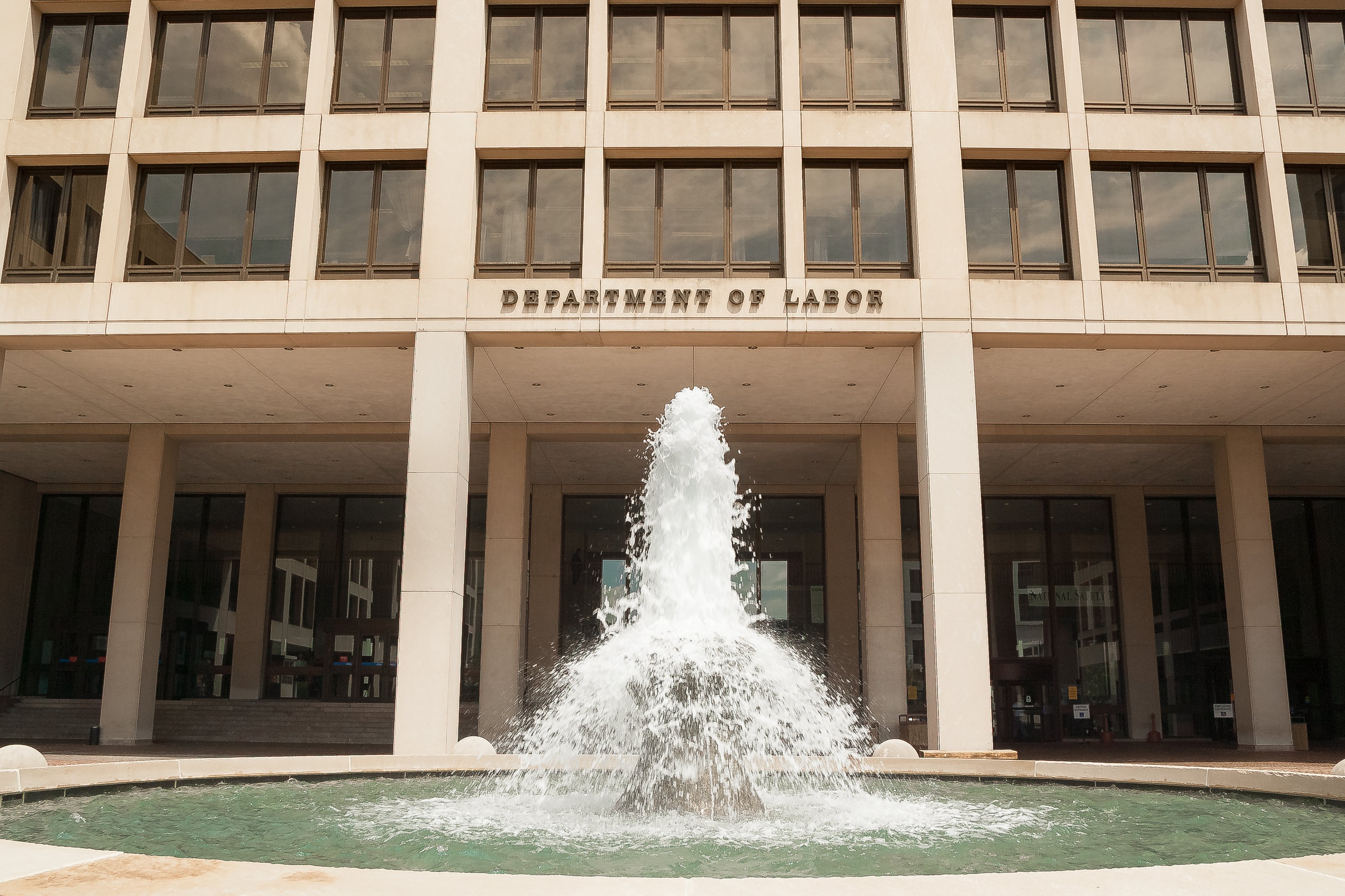 The Frances Perkins Building, home of the US Department of Labor in Washington