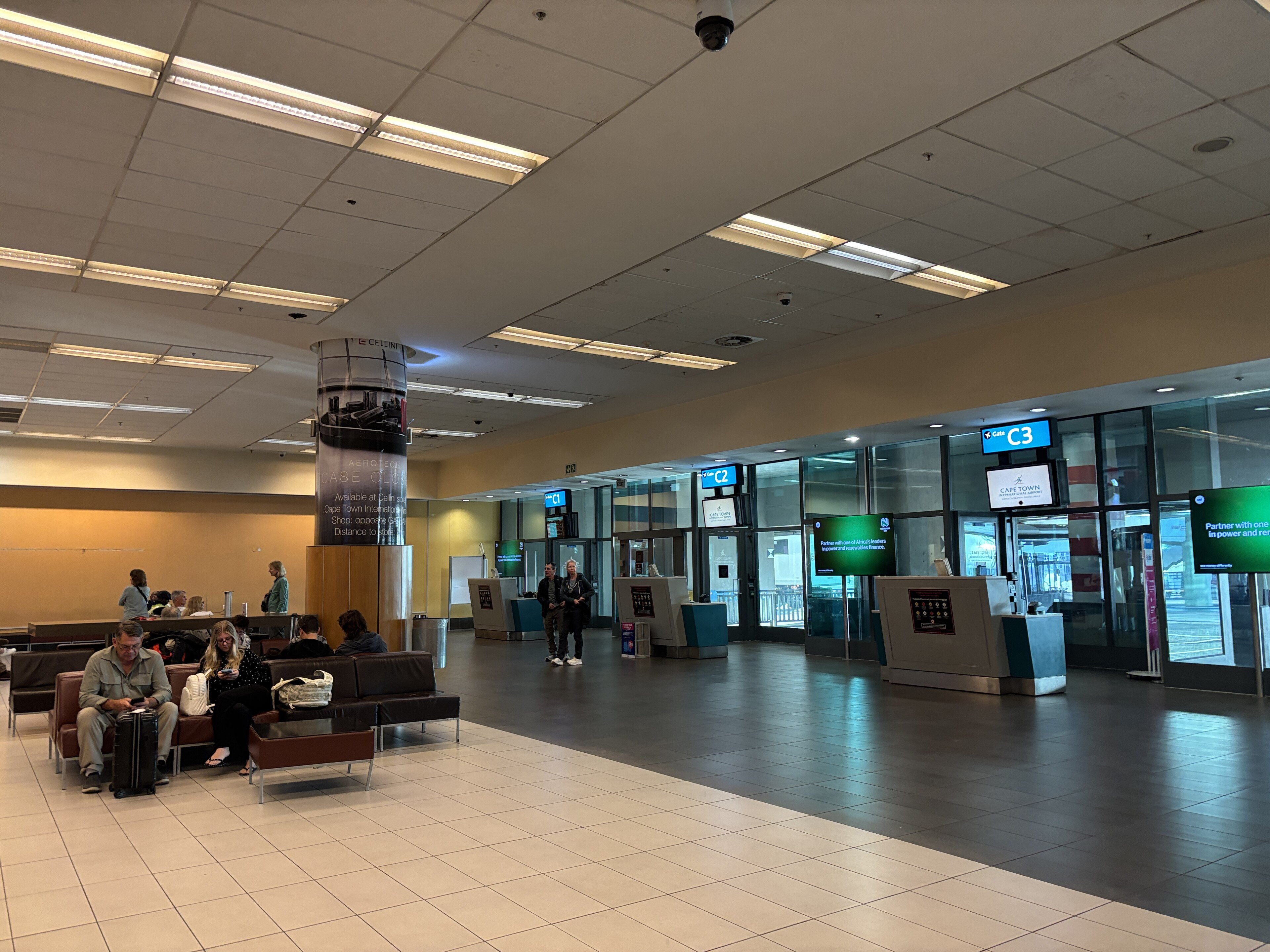Domestic terminal at Cape Town International Airport