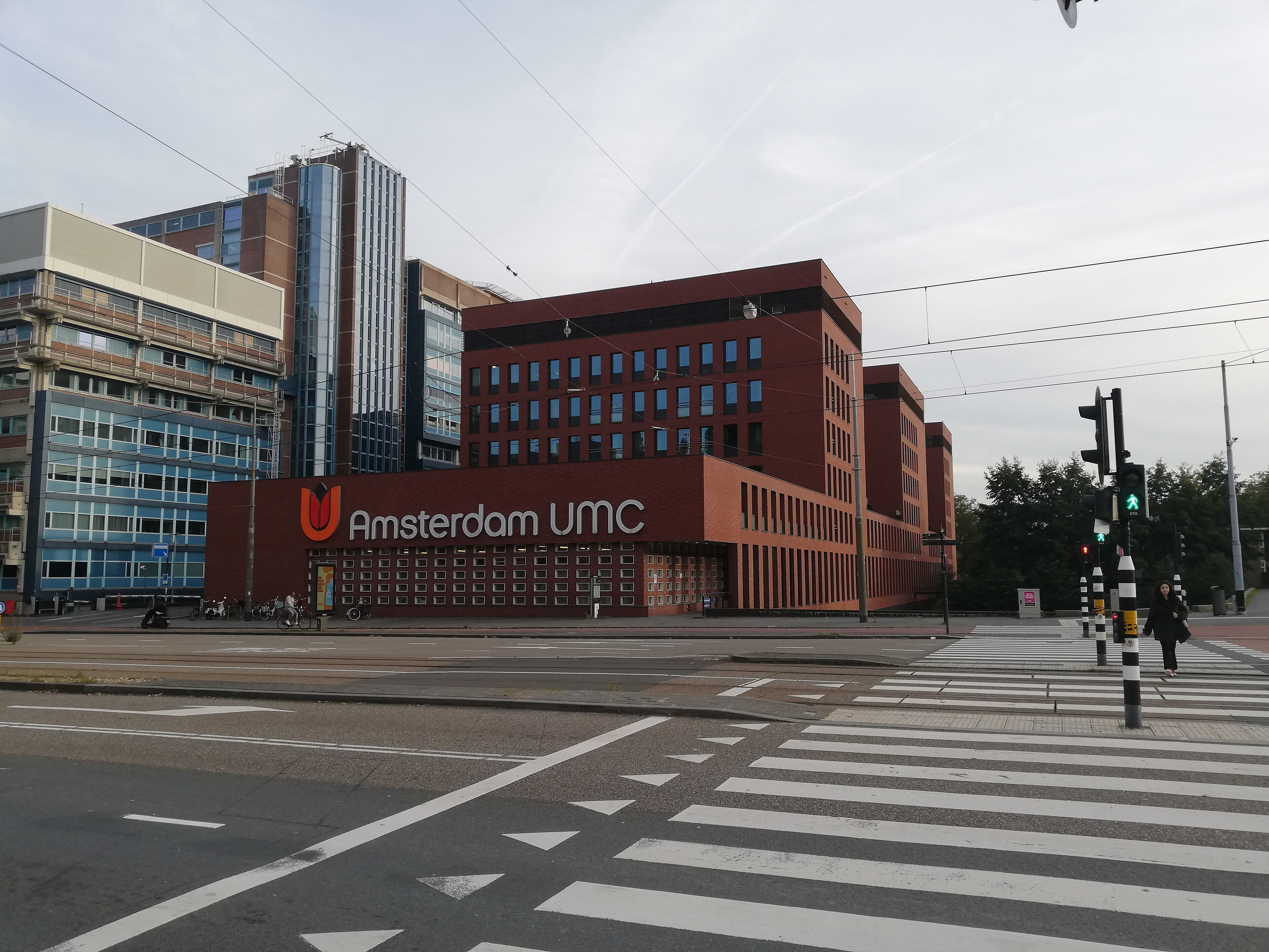Amsterdam UMC hospital building in the Netherlands