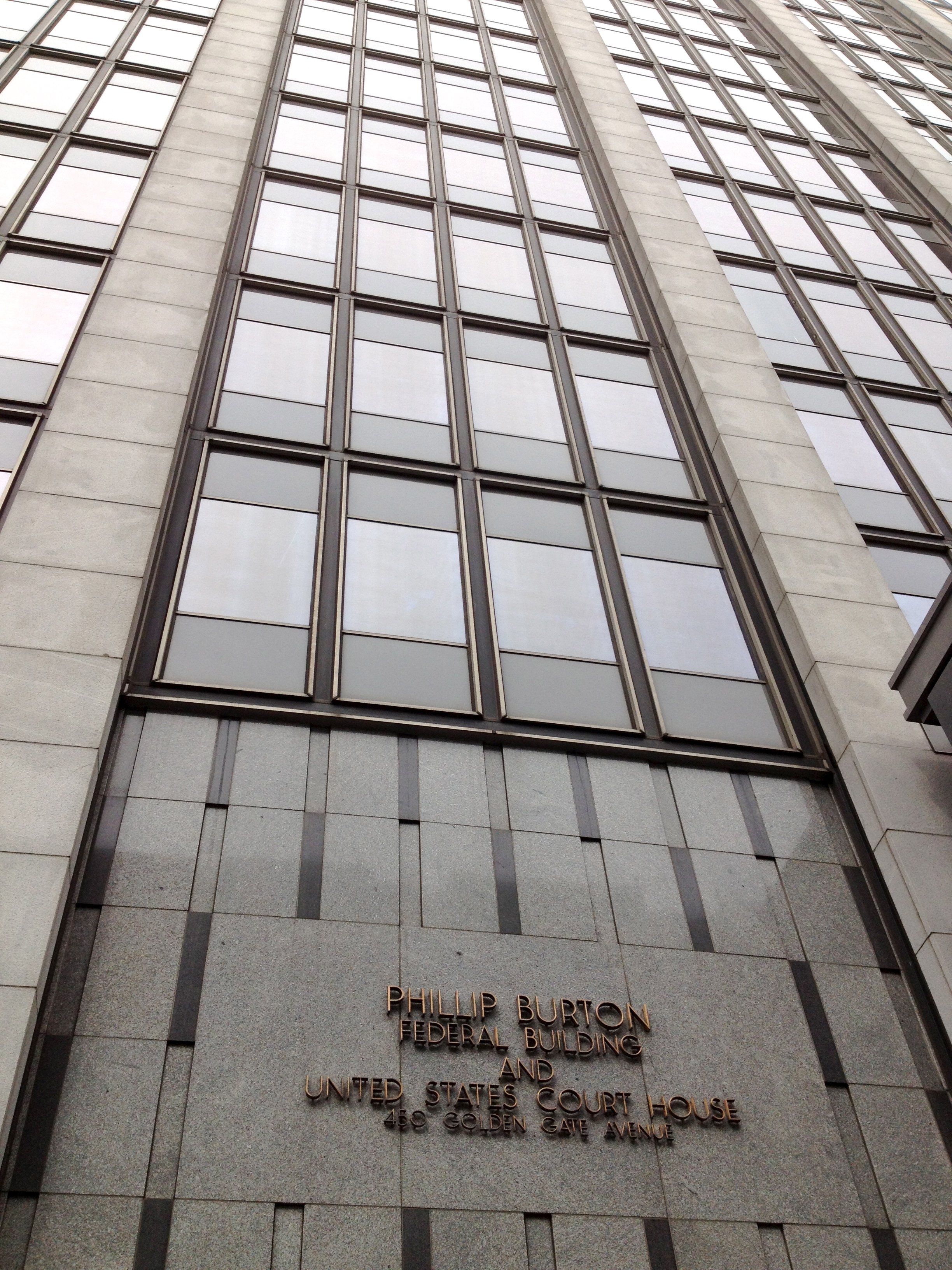 The Phillip Burton Federal Building and US Courthouse in San Francisco