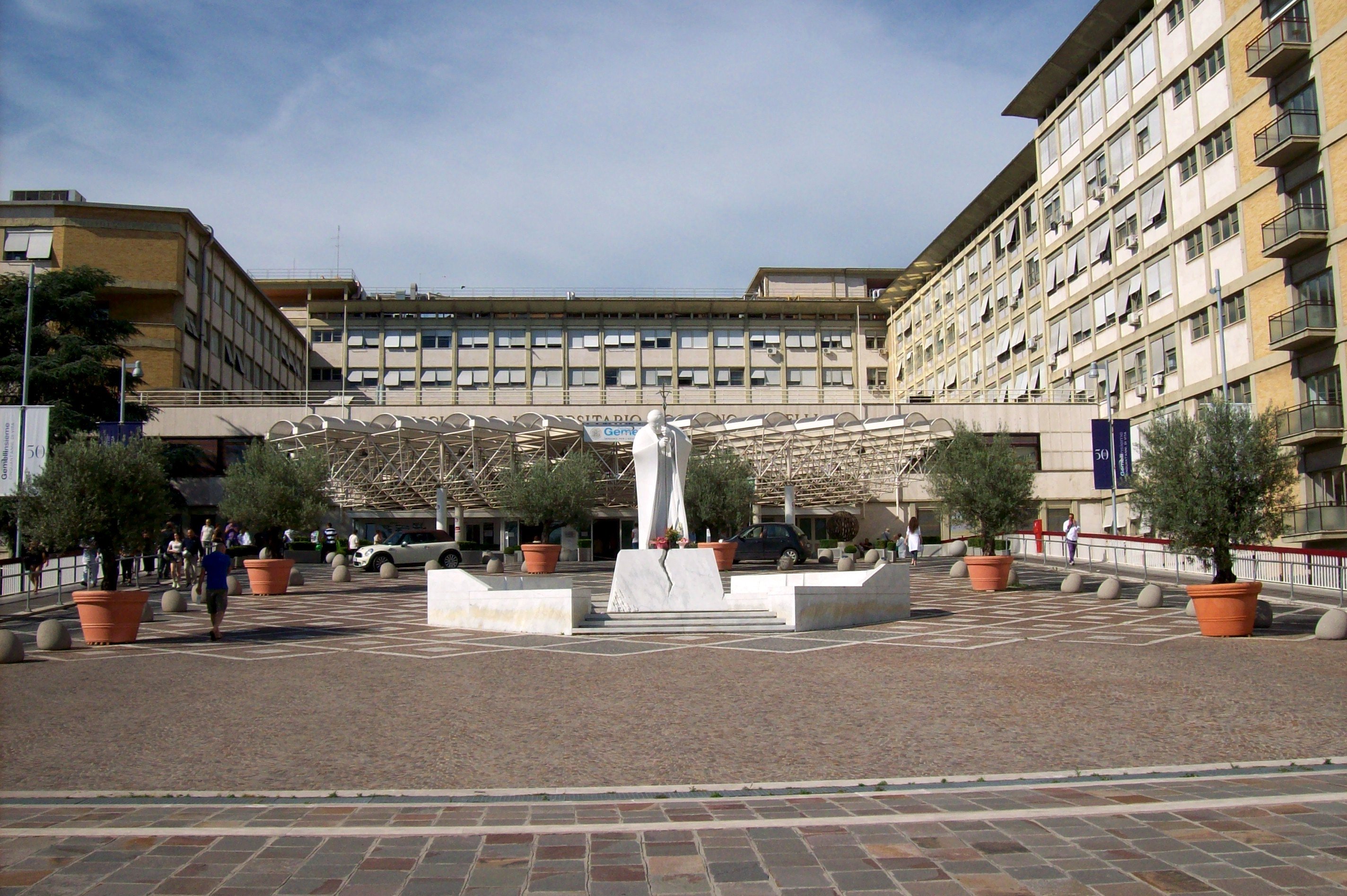The Agostino Gemelli university hospital in Rome
