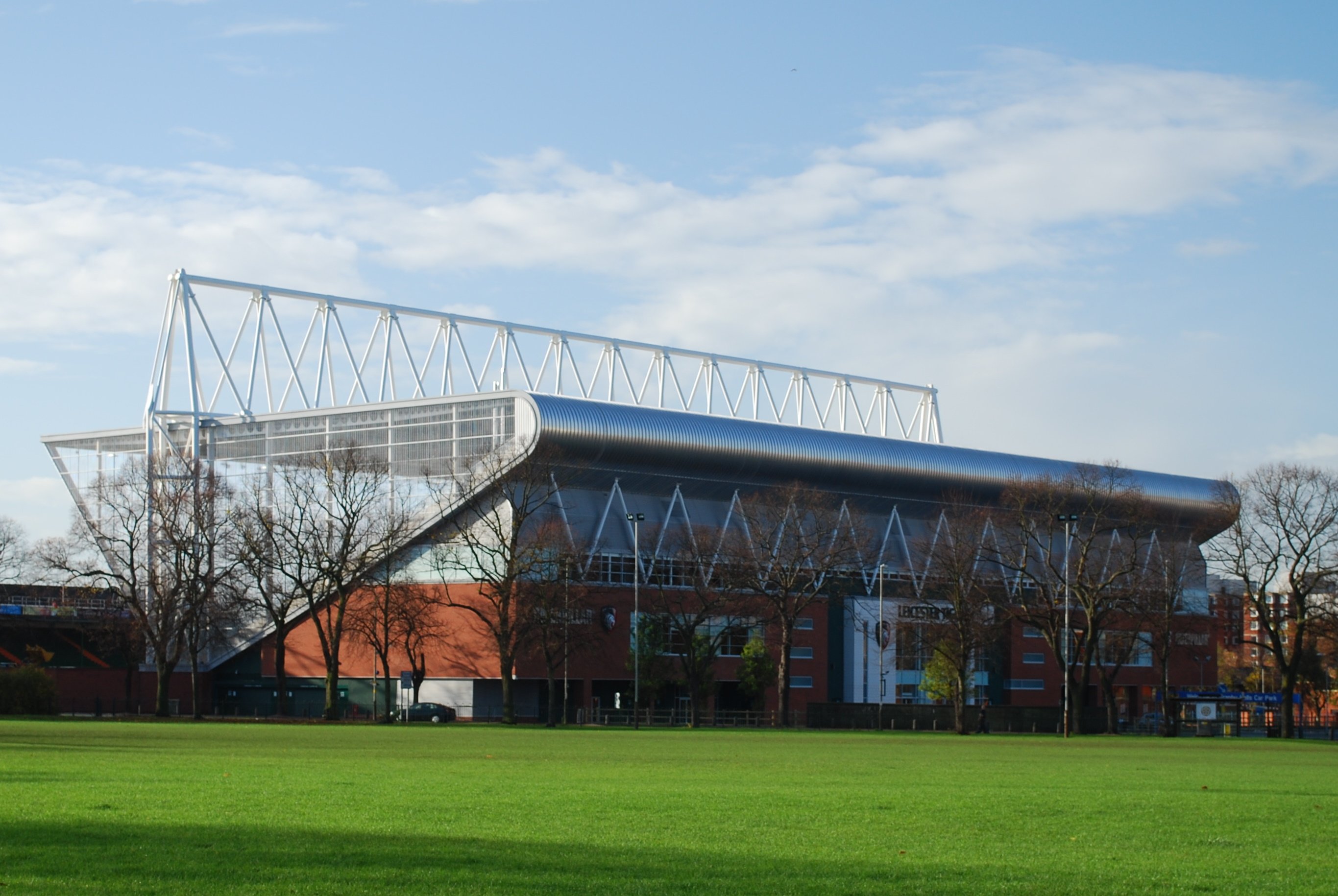 The Caterpillar Stand at Welford Road, home of Leicester Tigers