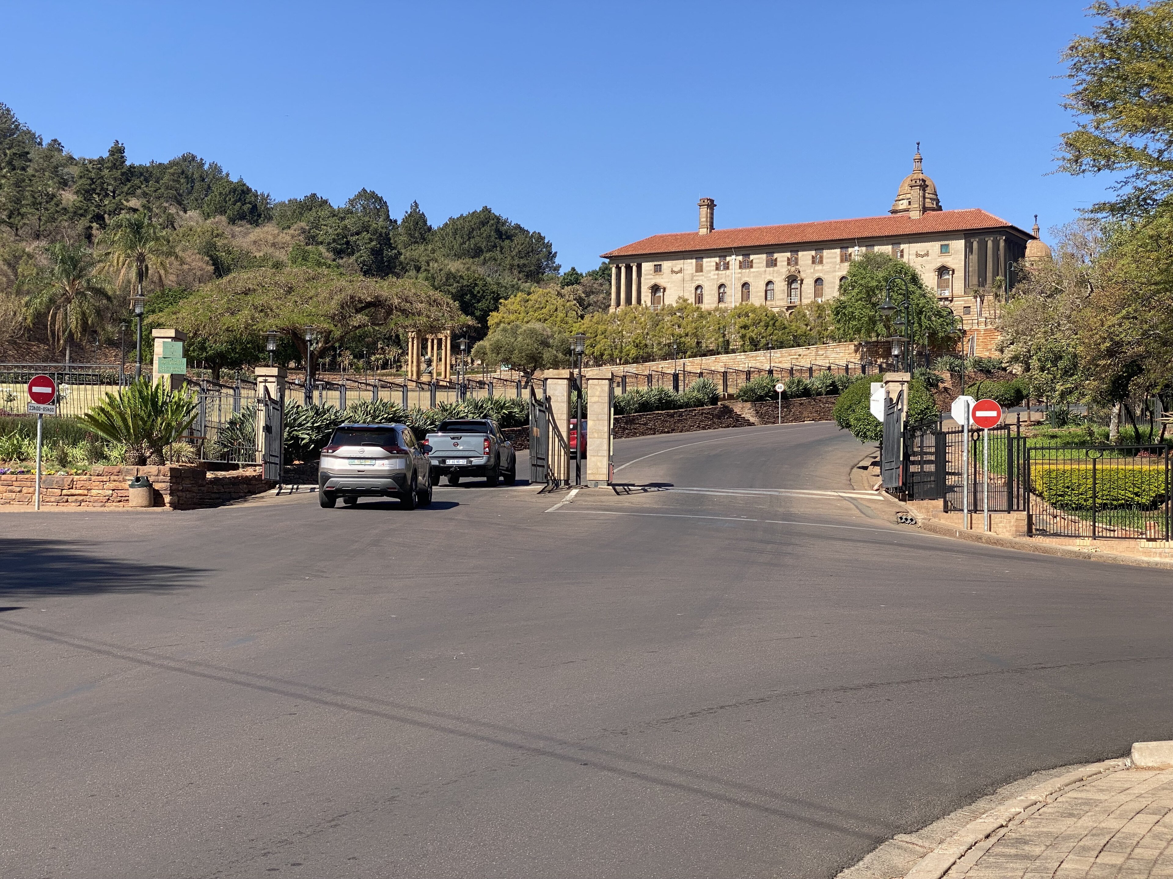 The Union Buildings in Pretoria, seat of the Presidency