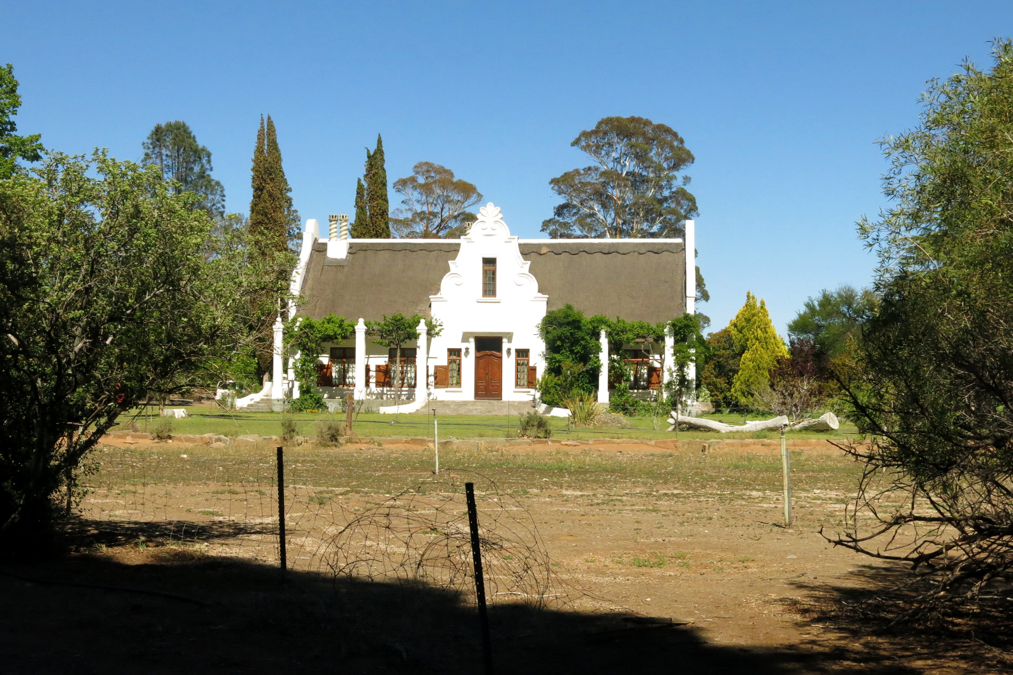 A farmhouse in the Northern Cape Karoo