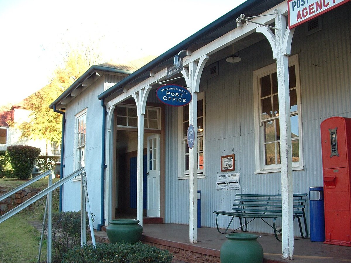 A post office building in South Africa