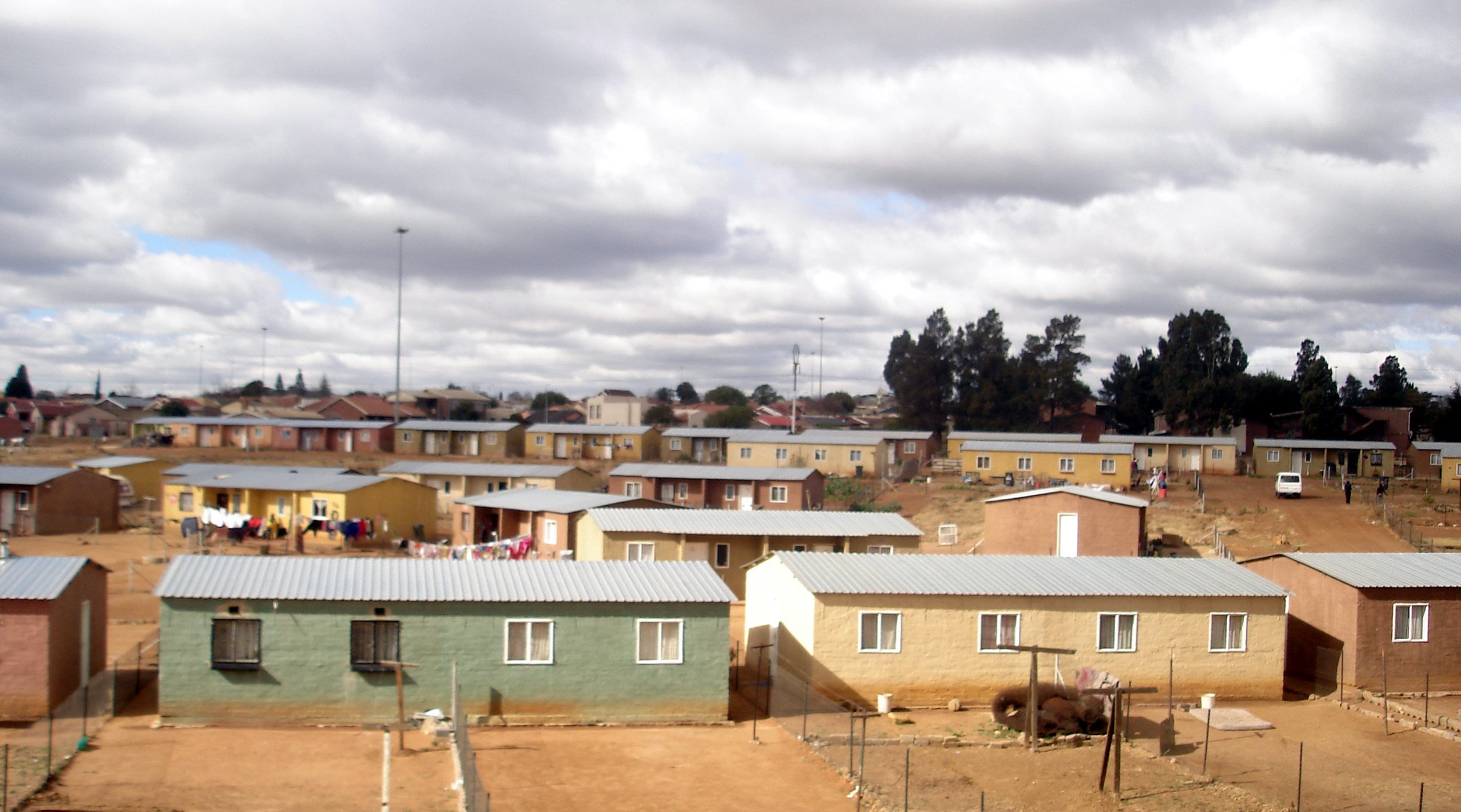 RDP houses in Soweto