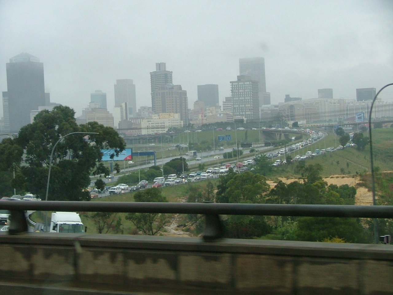 Johannesburg skyline with the Standard Bank building