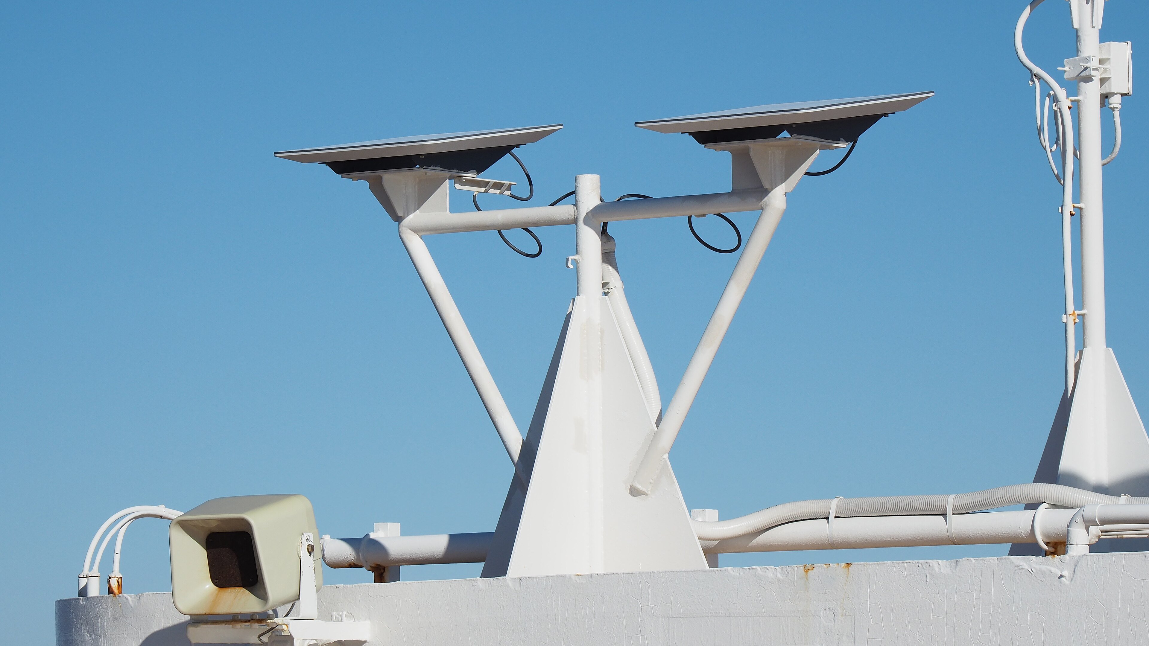 A Starlink dish mounted outdoors