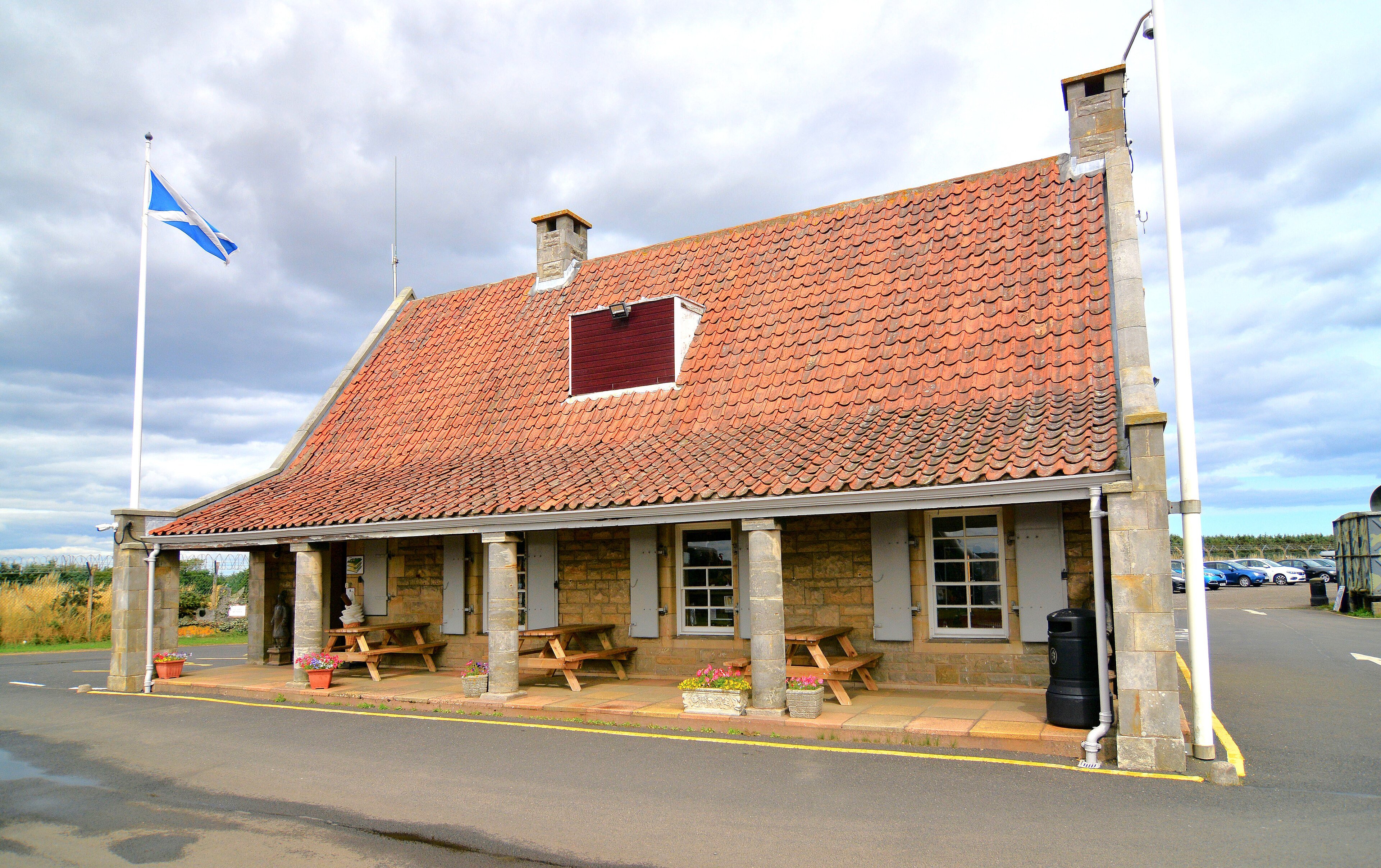 A farmhouse that hides a nuclear bunker entrance