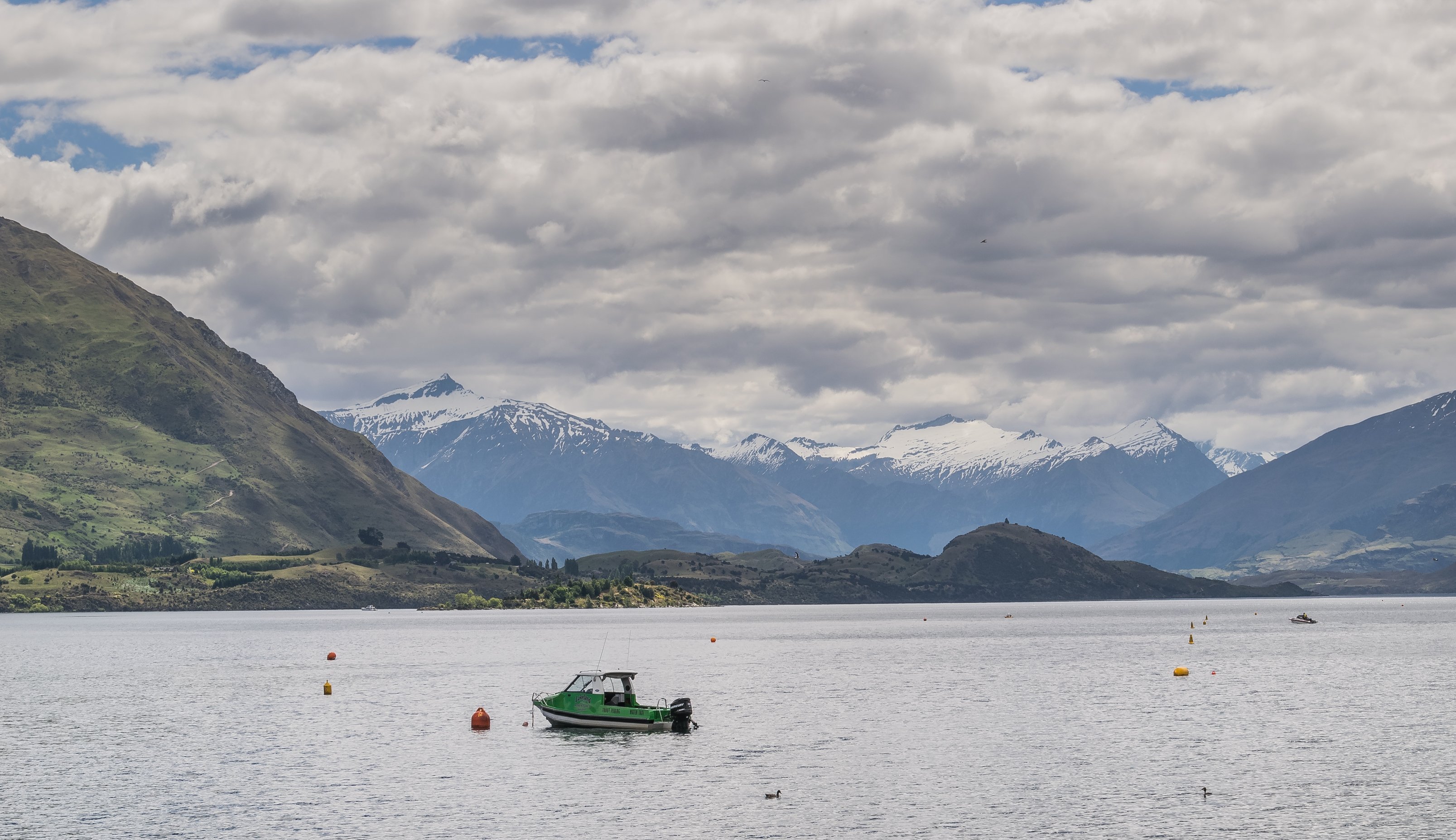 Lake Wanaka in New Zealand