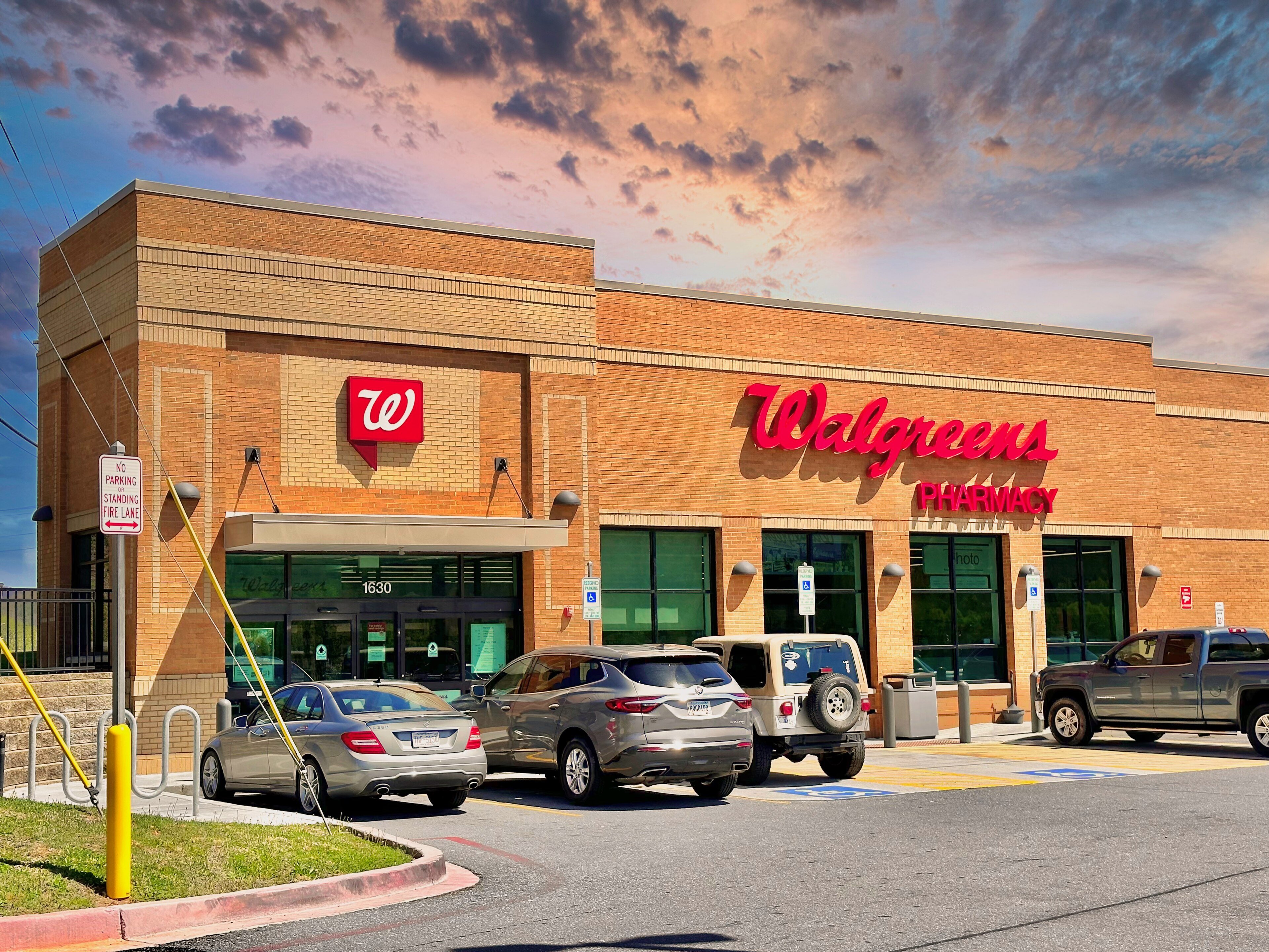 A Walgreens pharmacy storefront