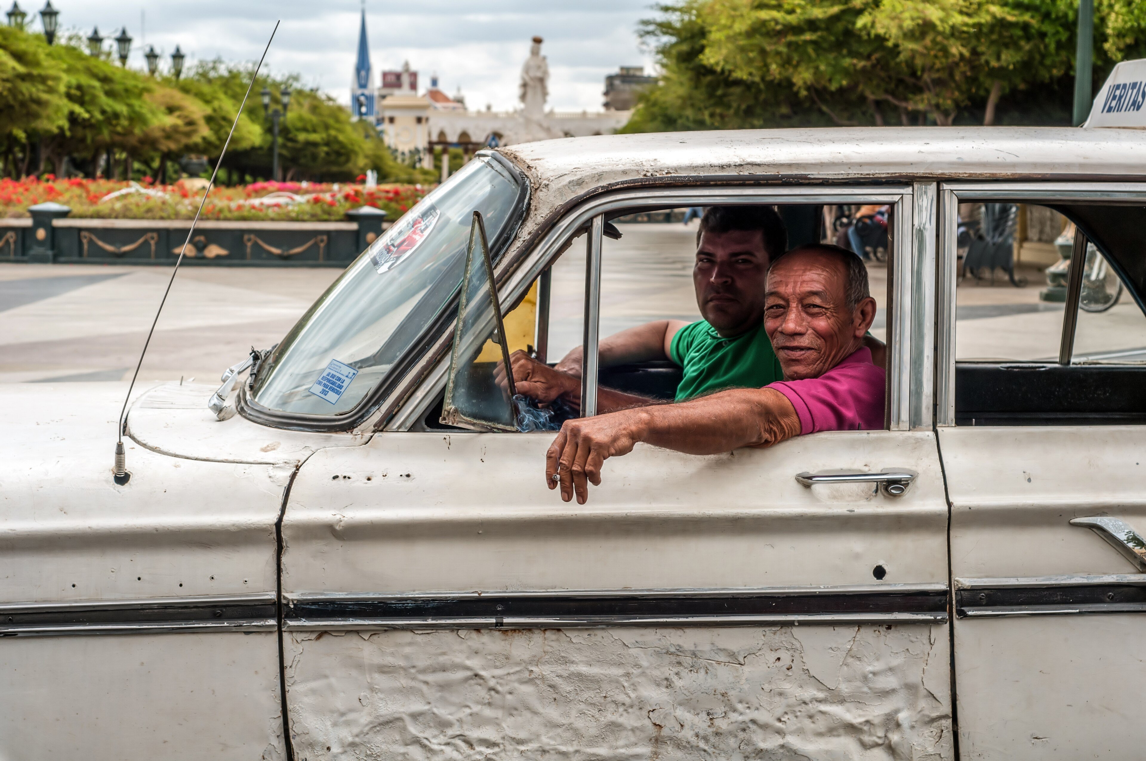 A share taxi in Maracaibo