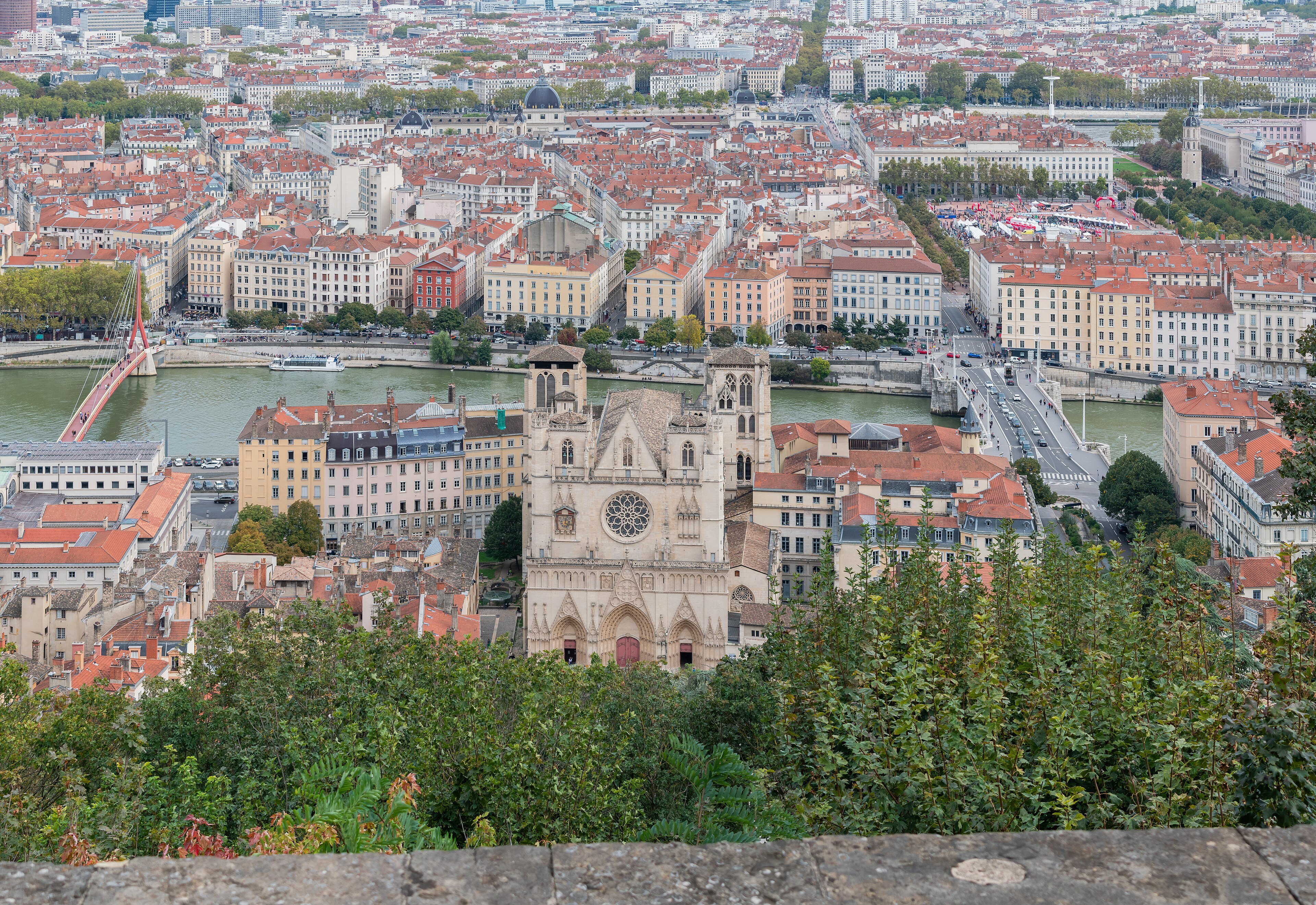 A view over Lyon, the eastern French city where the Shamonda virus patient was treated