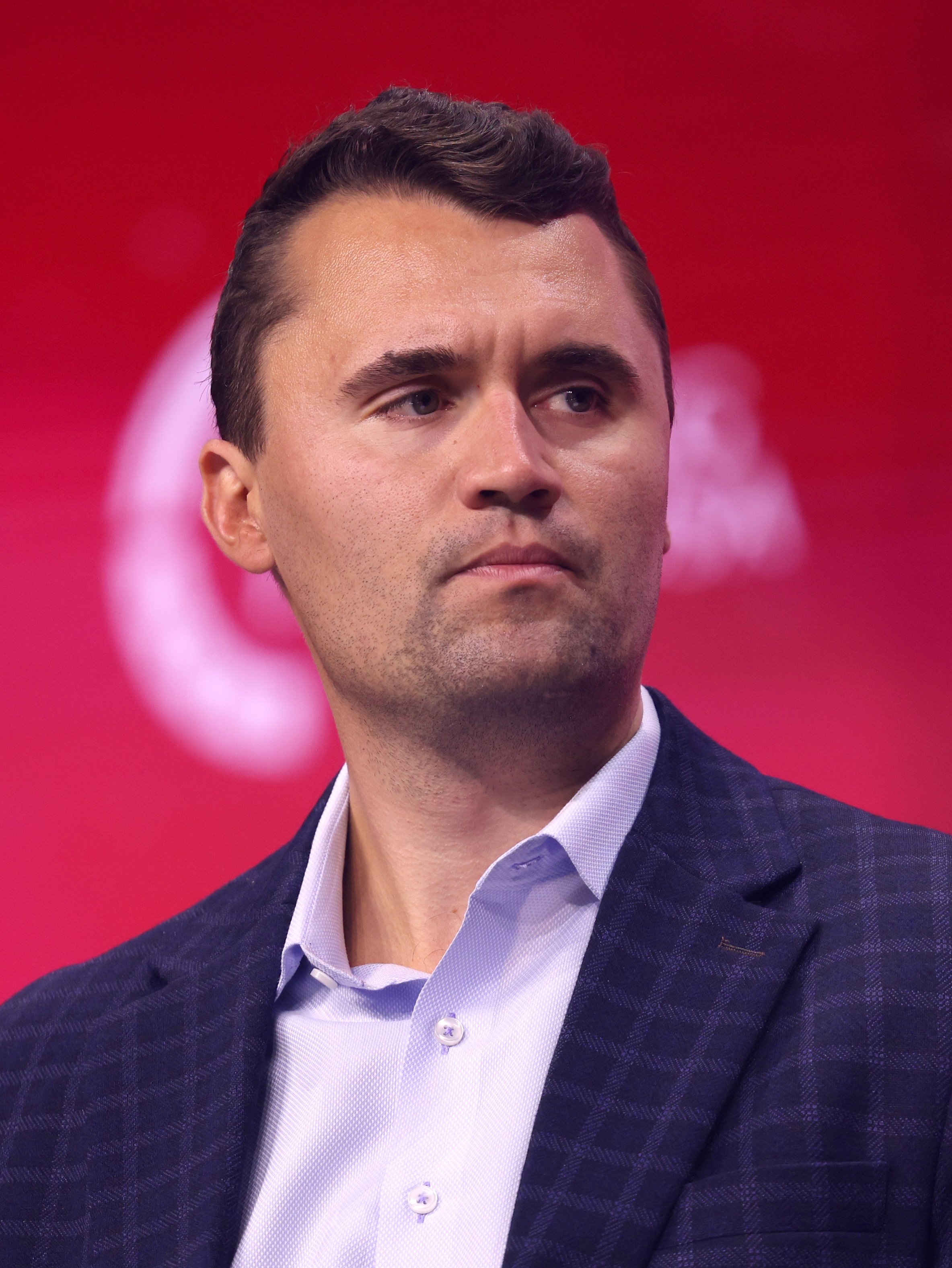 Charlie Kirk speaking at the 2025 Student Action Summit in Tampa, Florida